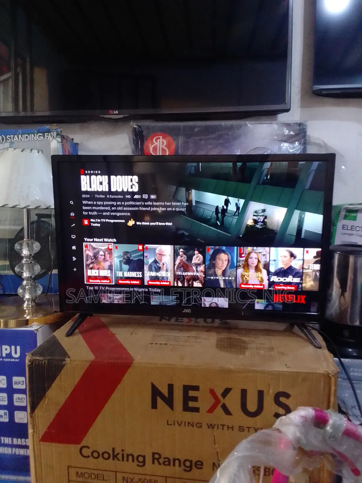 Newly Arrived 24inch JVC Smart Tv( Uk Imported)Free Netflix