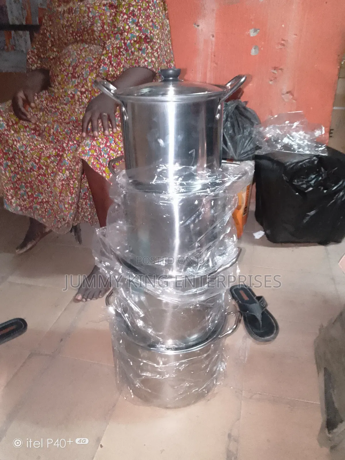 Large Aluminum Party Caterer Stock Pot