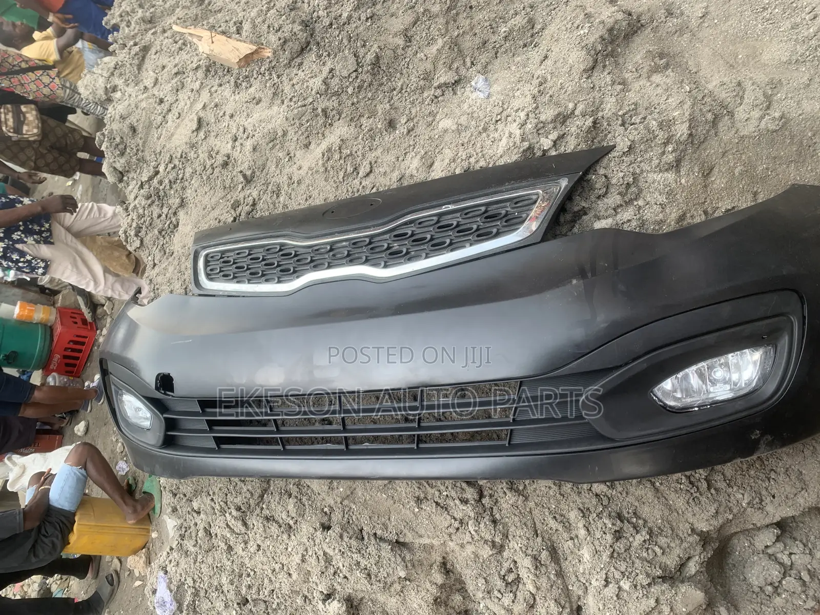 Complete Front Bumper Kia Rio 2011 2012 2013