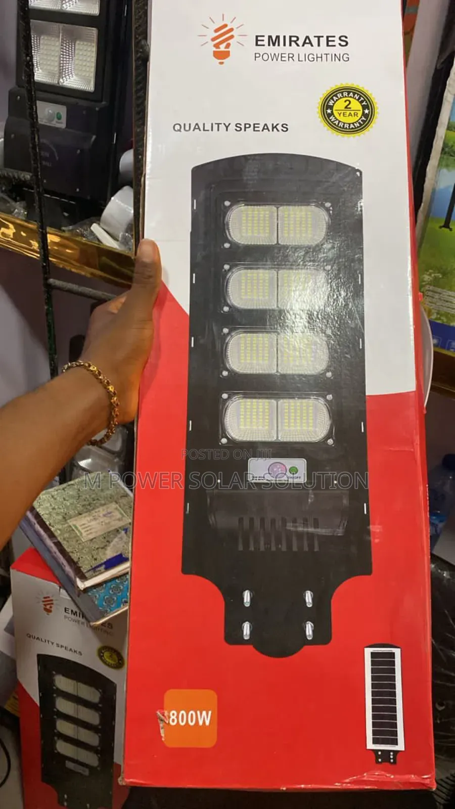 800watts Emirate Solar Street Light