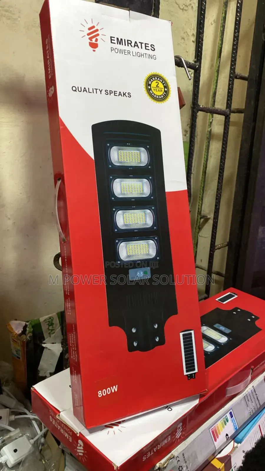 800watts Emirate Solar Street Light