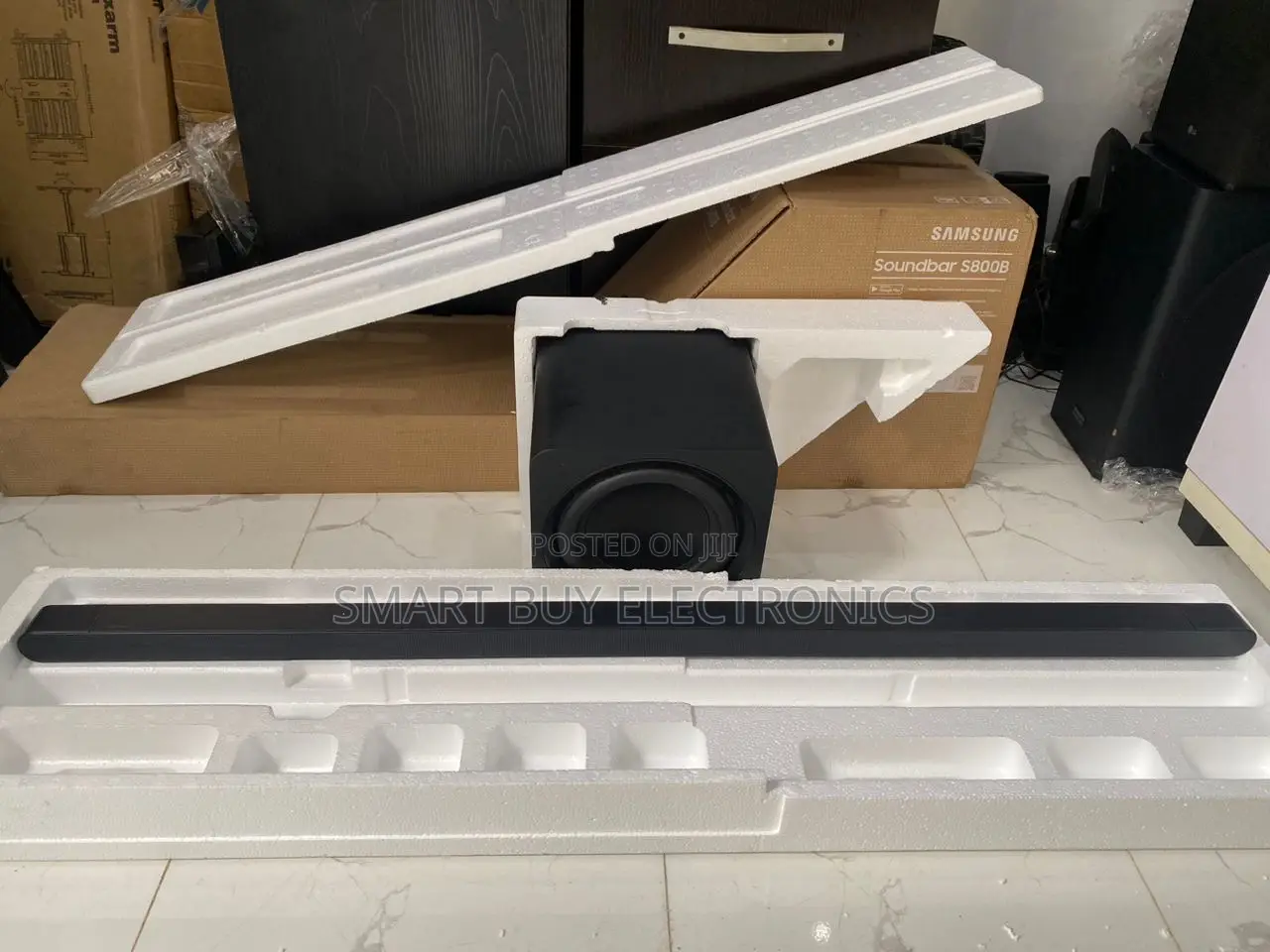 New Open Box Samsung S800B Sleek Sound Bar With Alexi