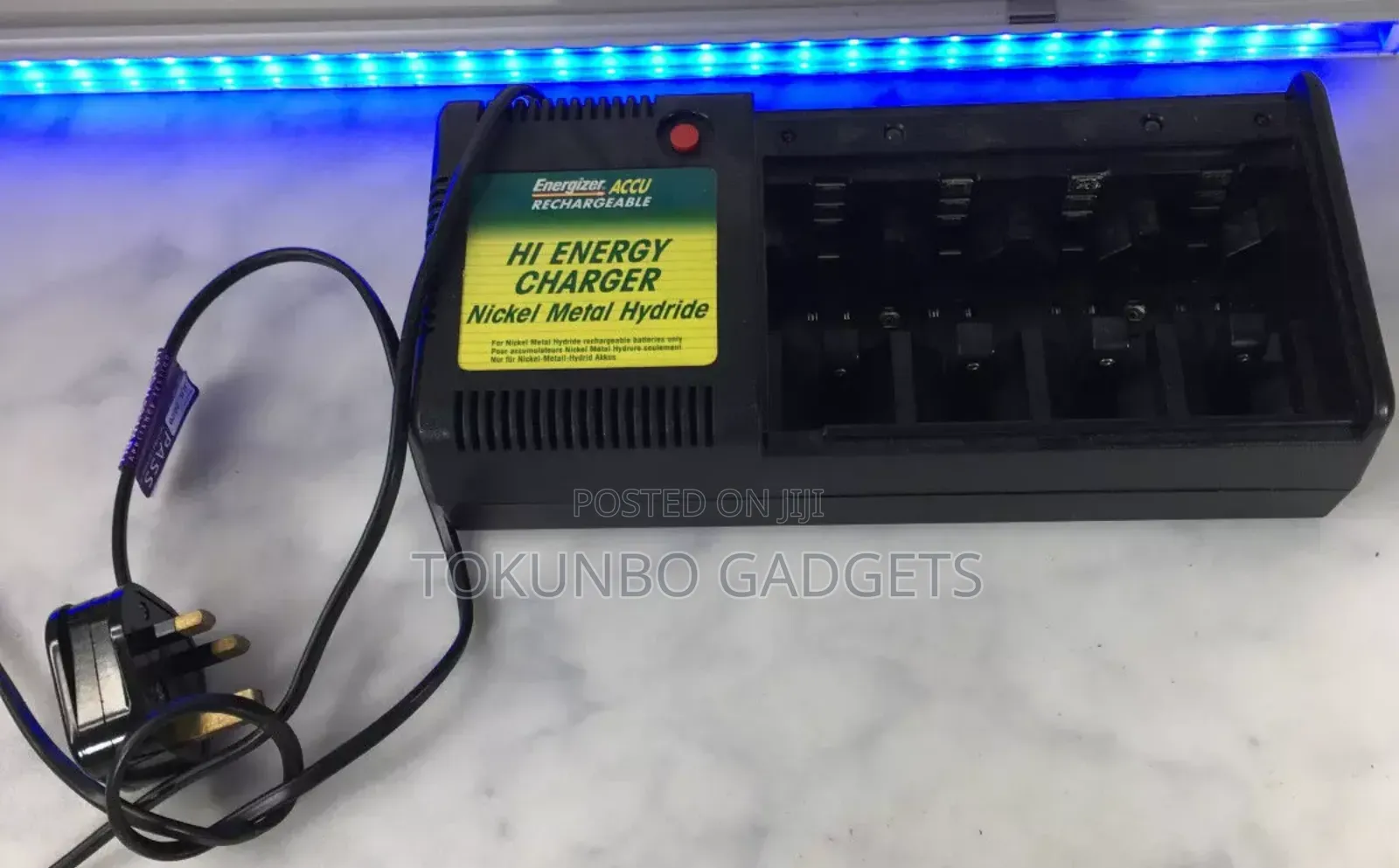 Energizer Nickel Metal Hydride Hi Energy Battery Charger