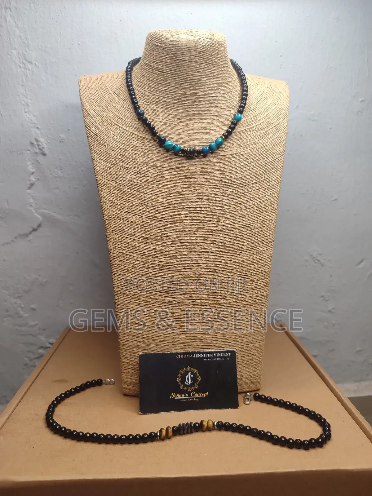 Blue Onyx Chocker
