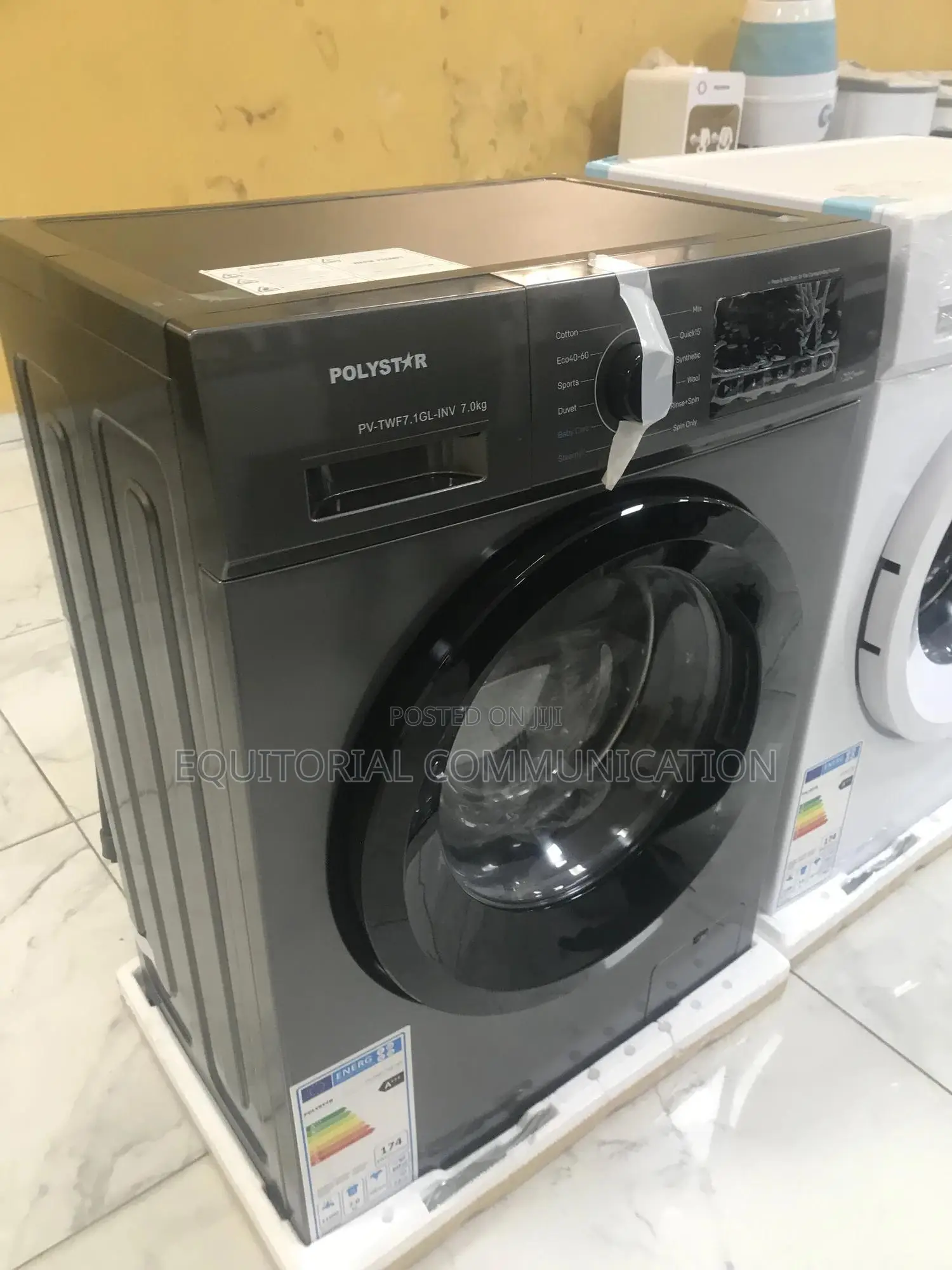 Polystar 6kg Front Load Fast Wash Cycle Washing Machine
