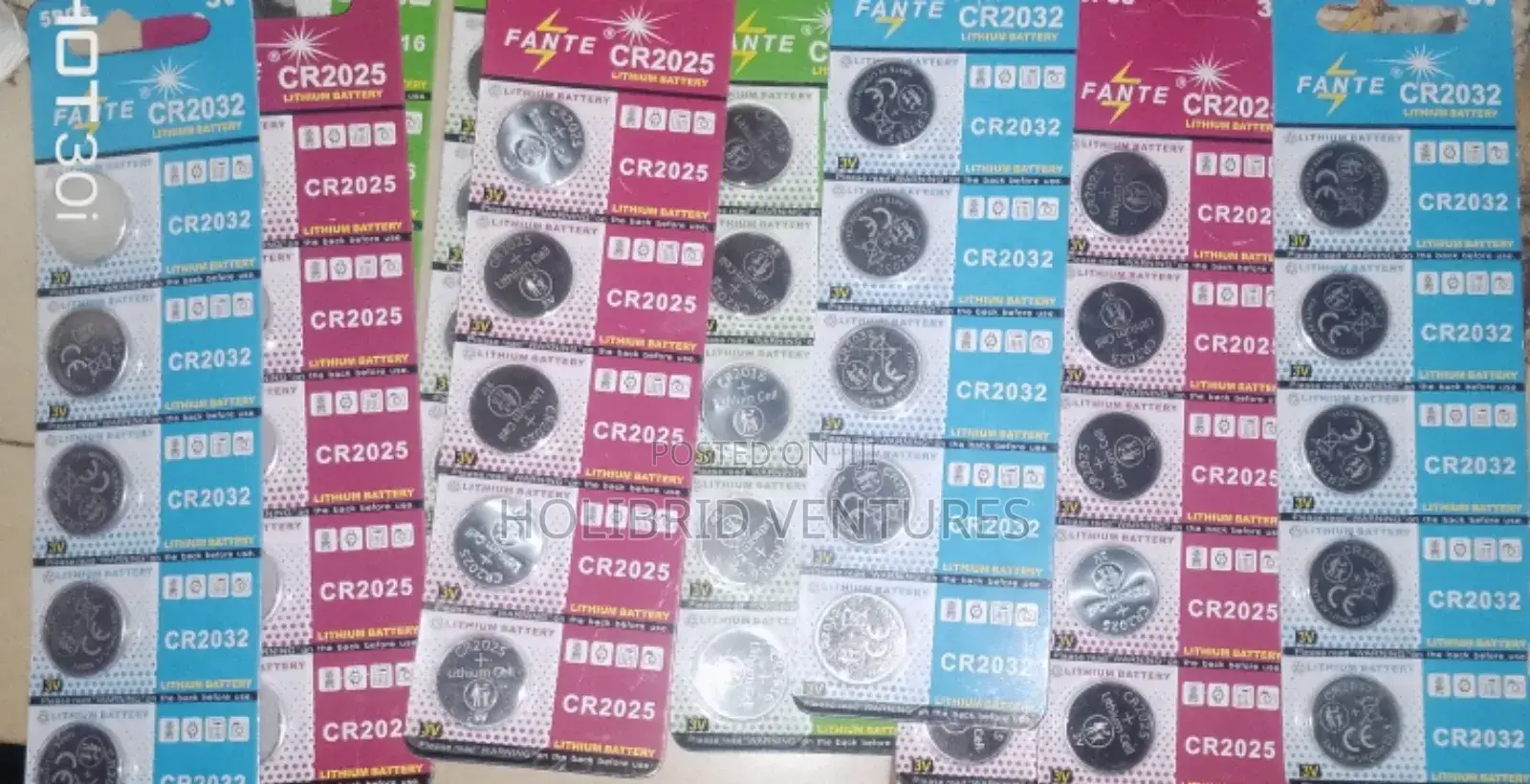 Original Coin Batteries (Price Per Coin)