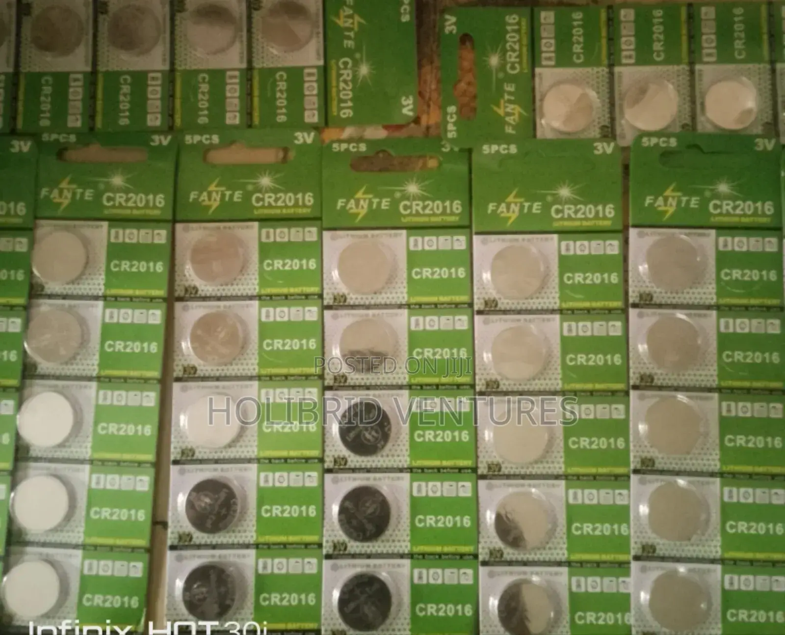 Original Coin Batteries (Price Per Coin)