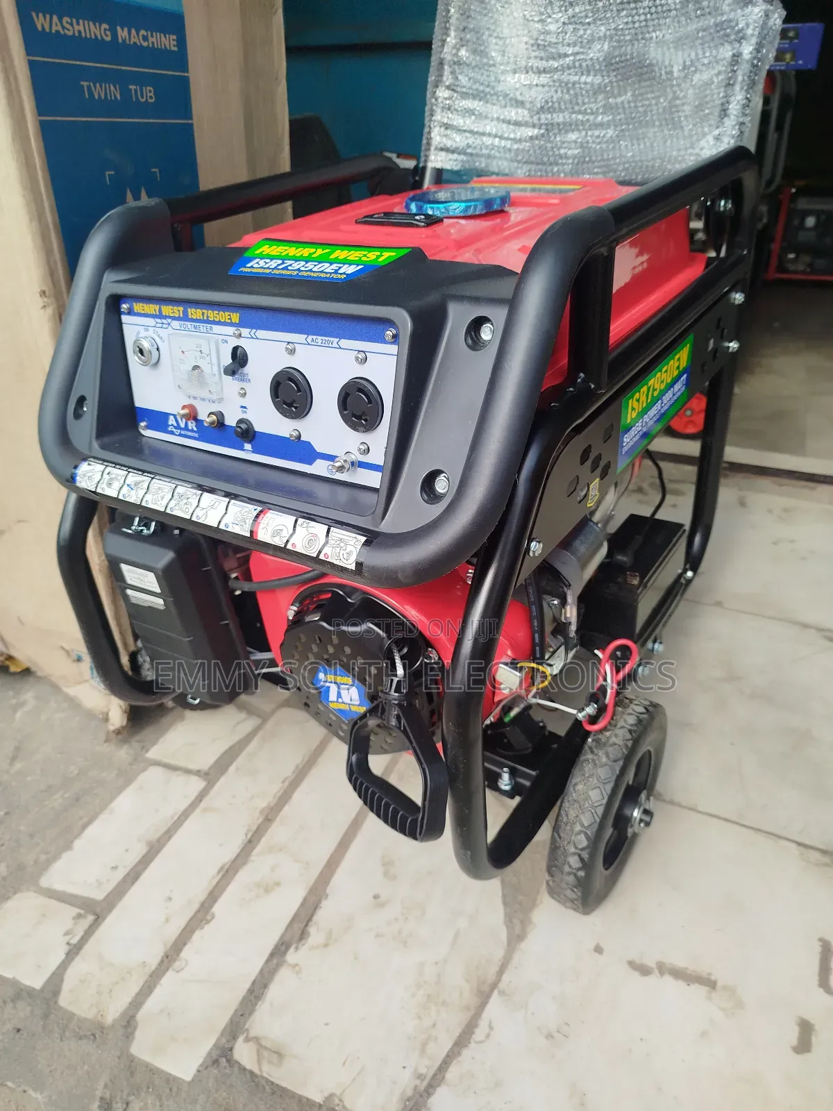 Henry West Key Copper Coil Generator 4.5kva