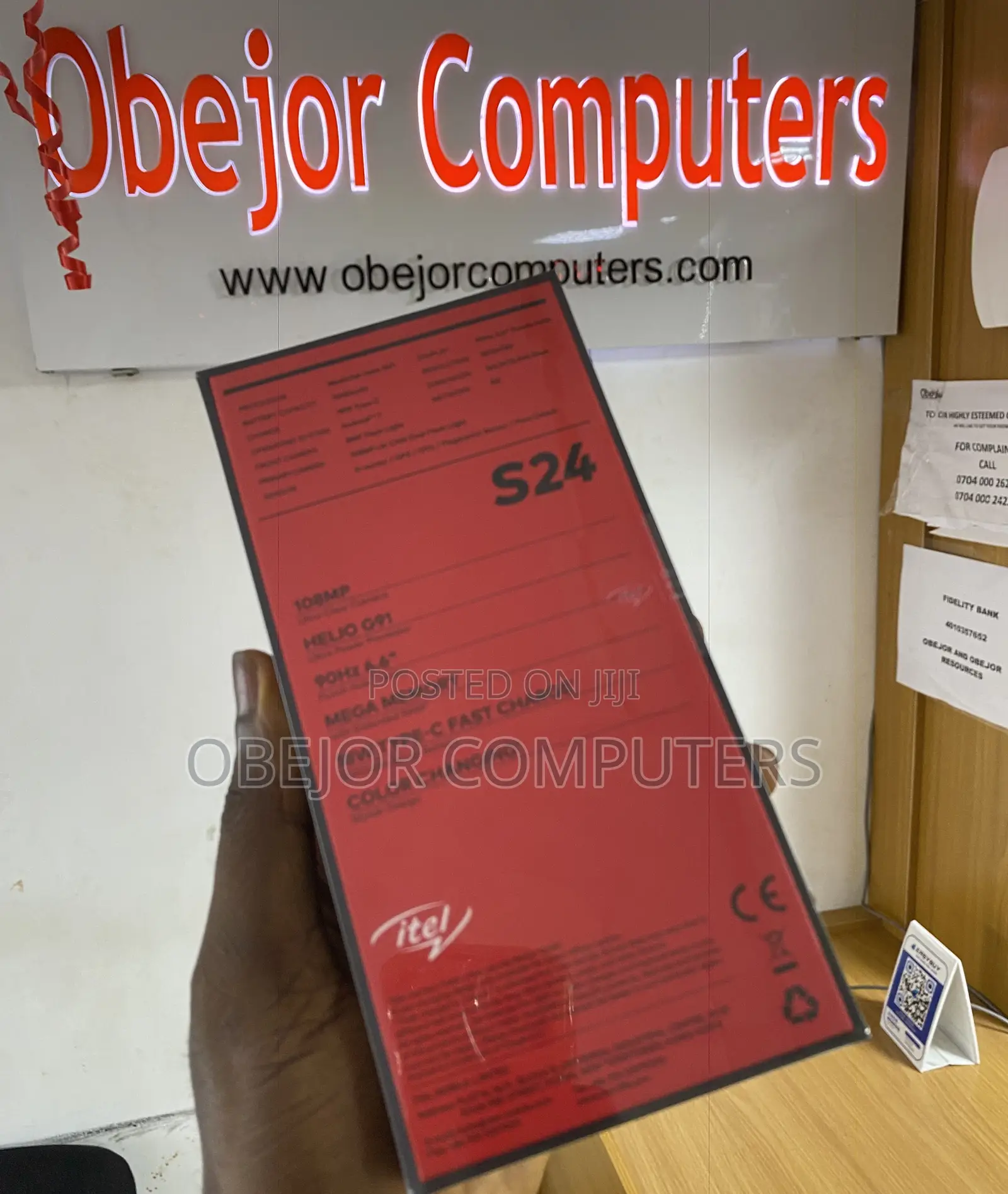 New Itel S24 256 GB