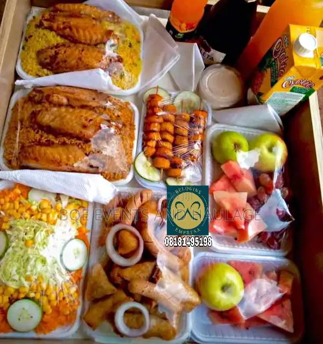Food Trays and Birthday Surprise | Catering Services