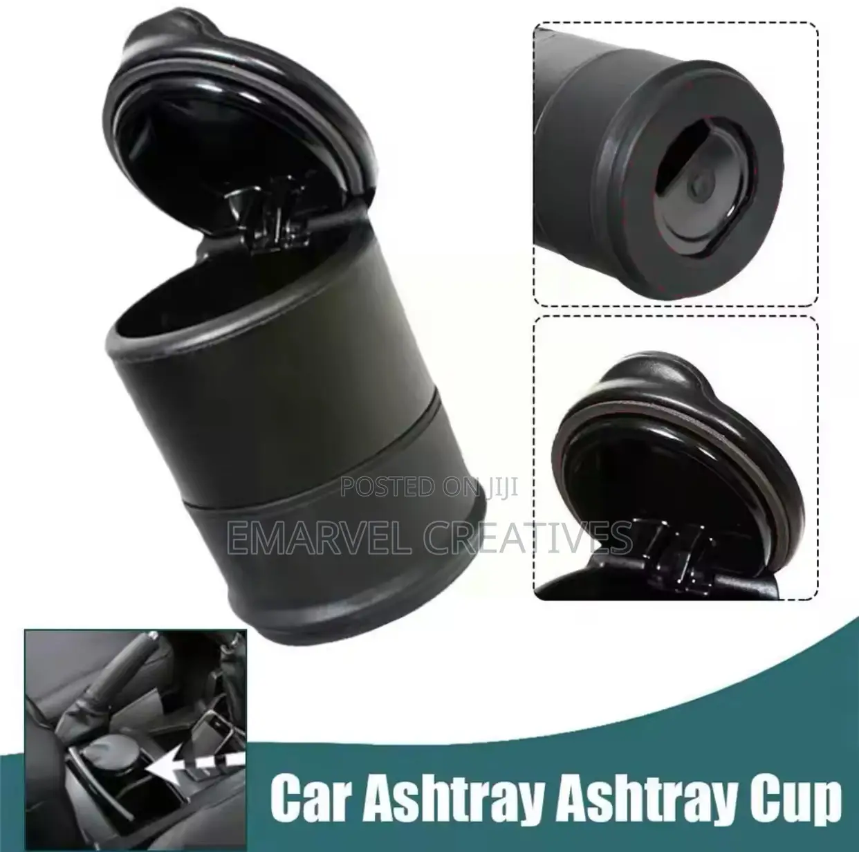 Portable Car Ashtray Universal Auto Ashtray