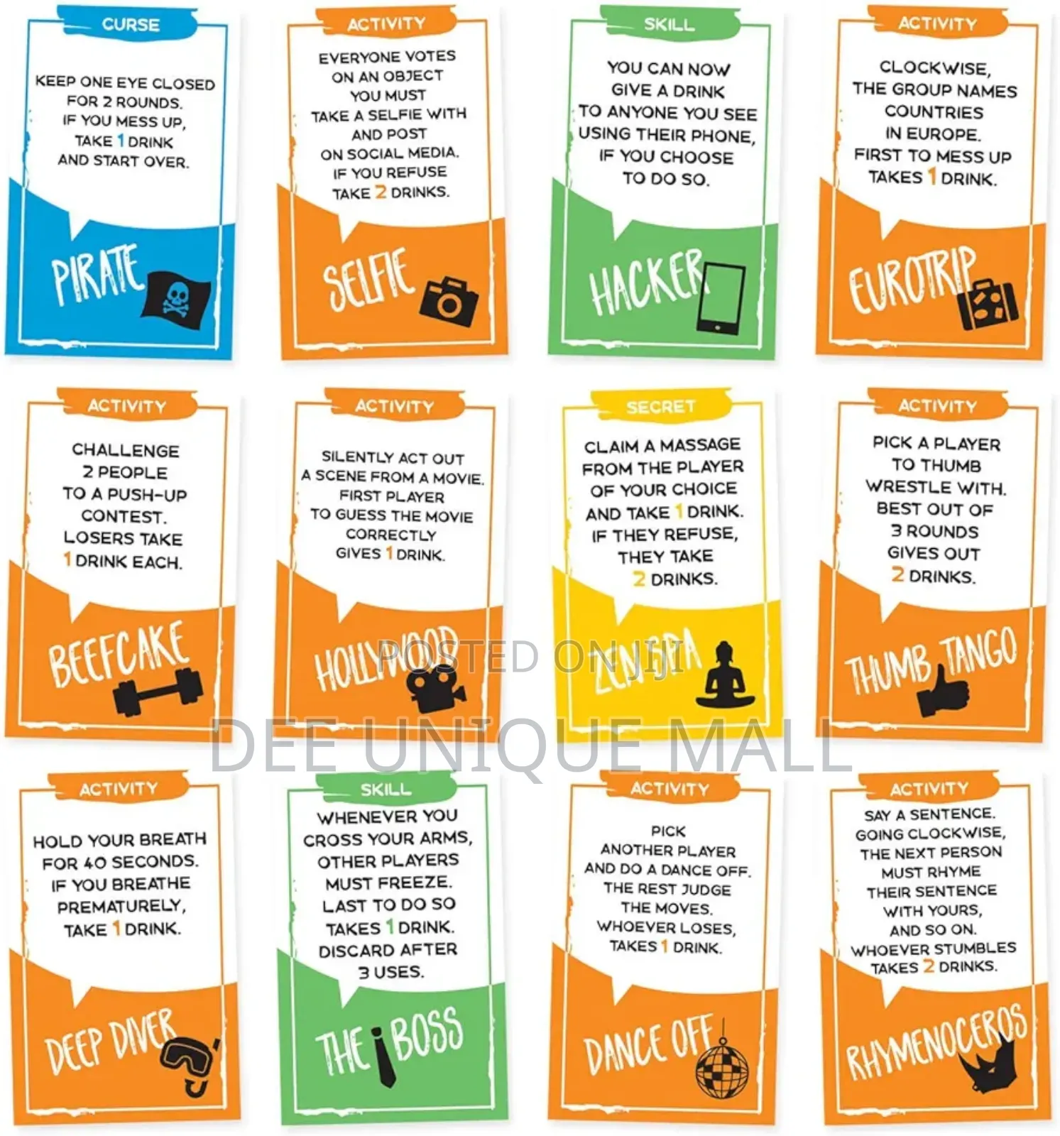 Sotally Tober Drinking Games- Fun Adult Party Card Game
