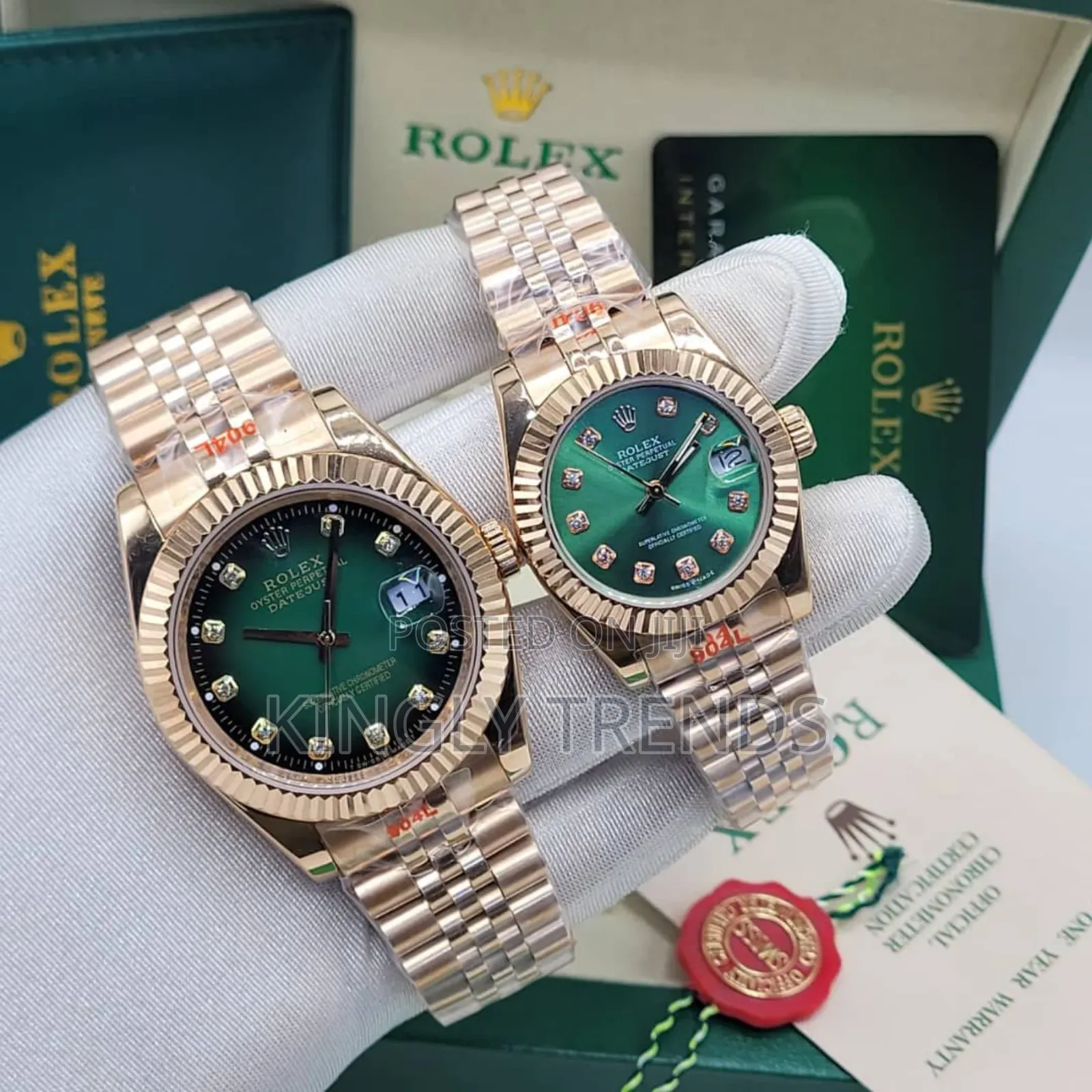 Original Date Couple Wristwatch