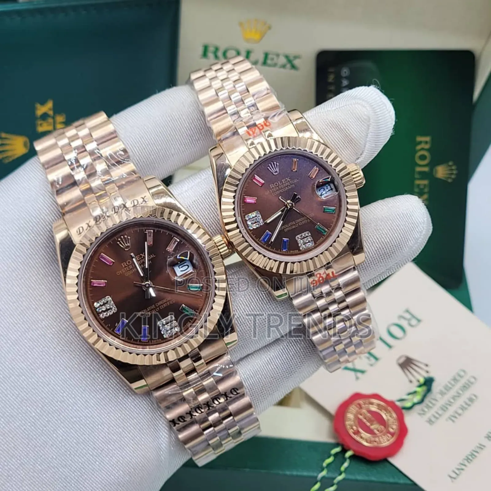 Original Date Couple Wristwatch