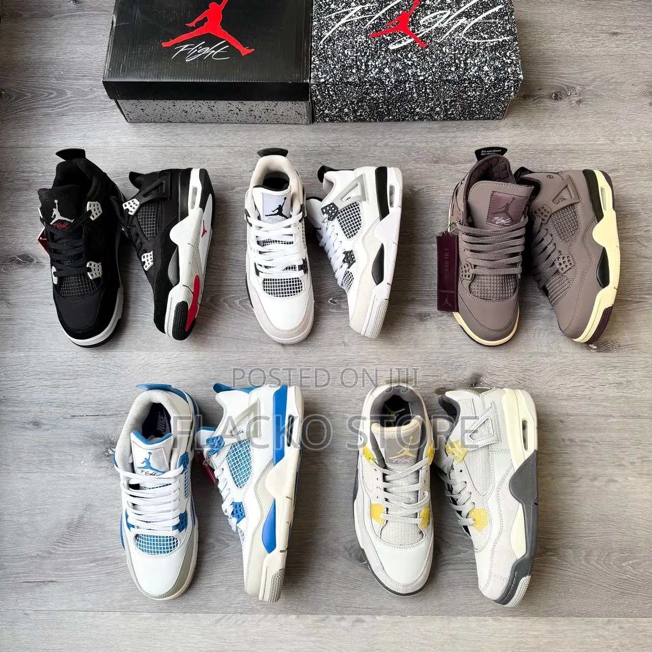 Original Air Jordan 4 Retro Sneakers