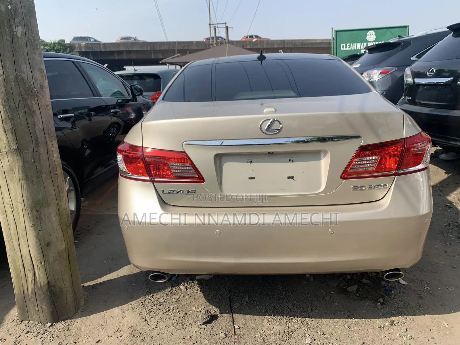 Lexus ES 350 2012 Gold