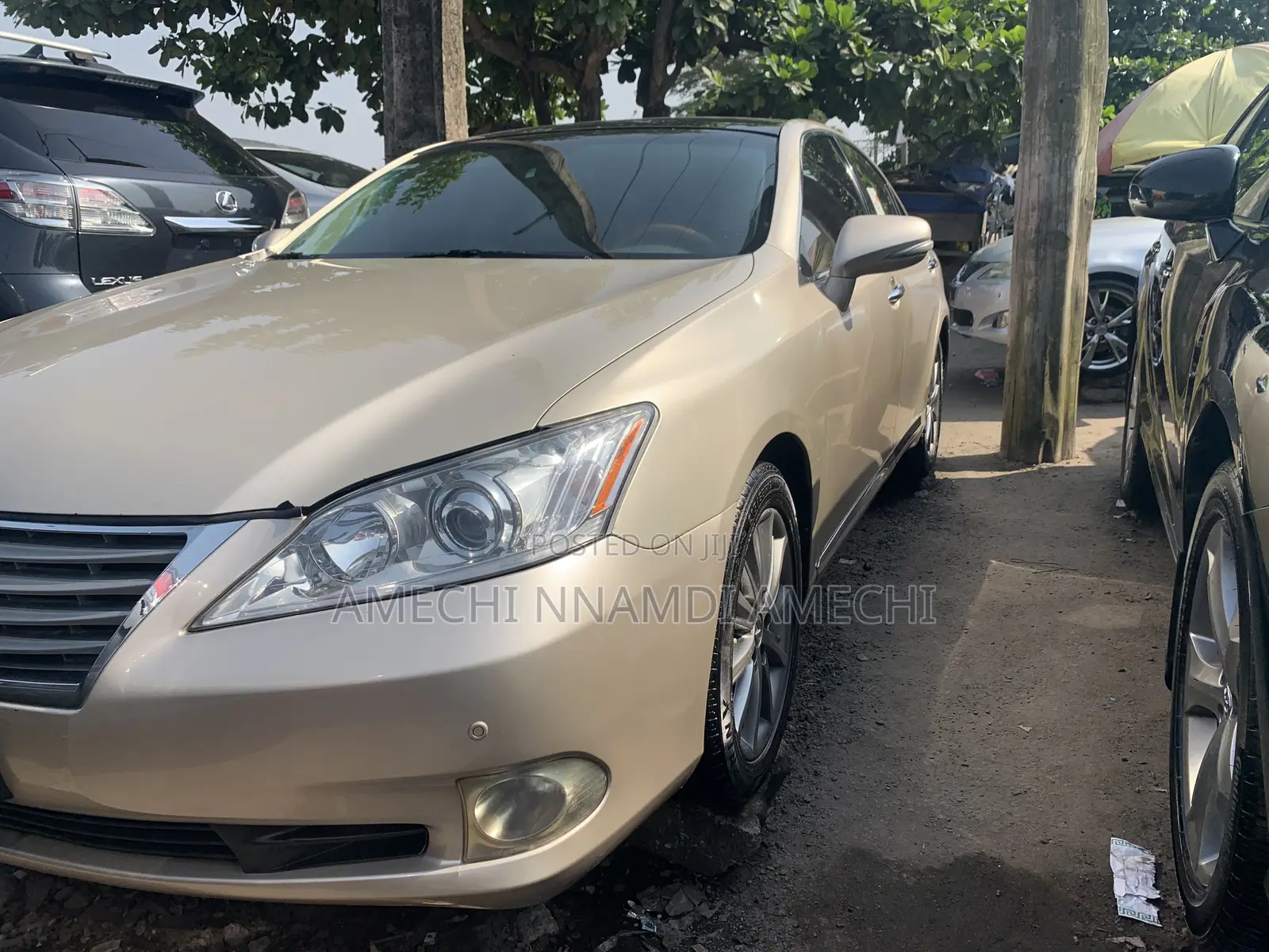 Lexus ES 350 2012 Gold