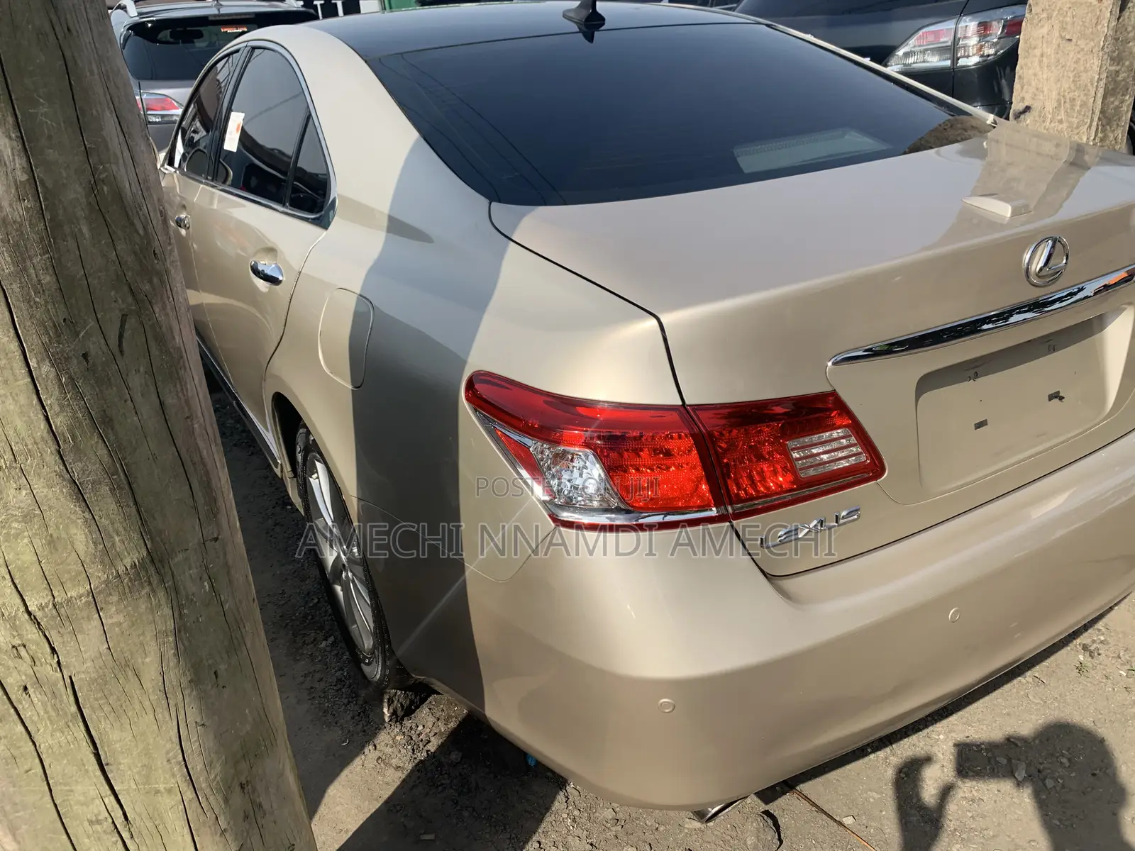Lexus ES 350 2012 Gold