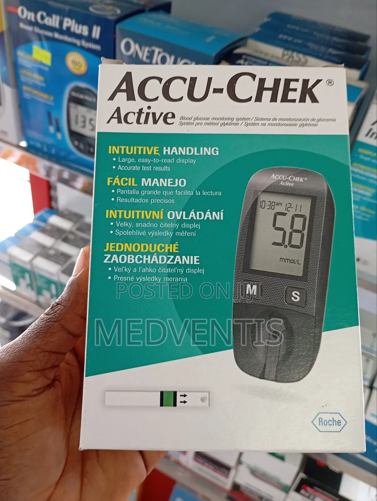 Accu-Chek Active Blood Glucose Monitor