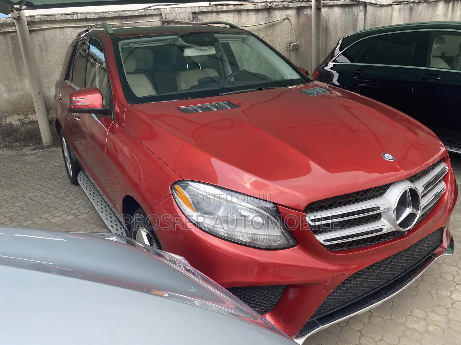 Mercedes-Benz GLE-Class GLE 320 4MATIC 2016 Red
