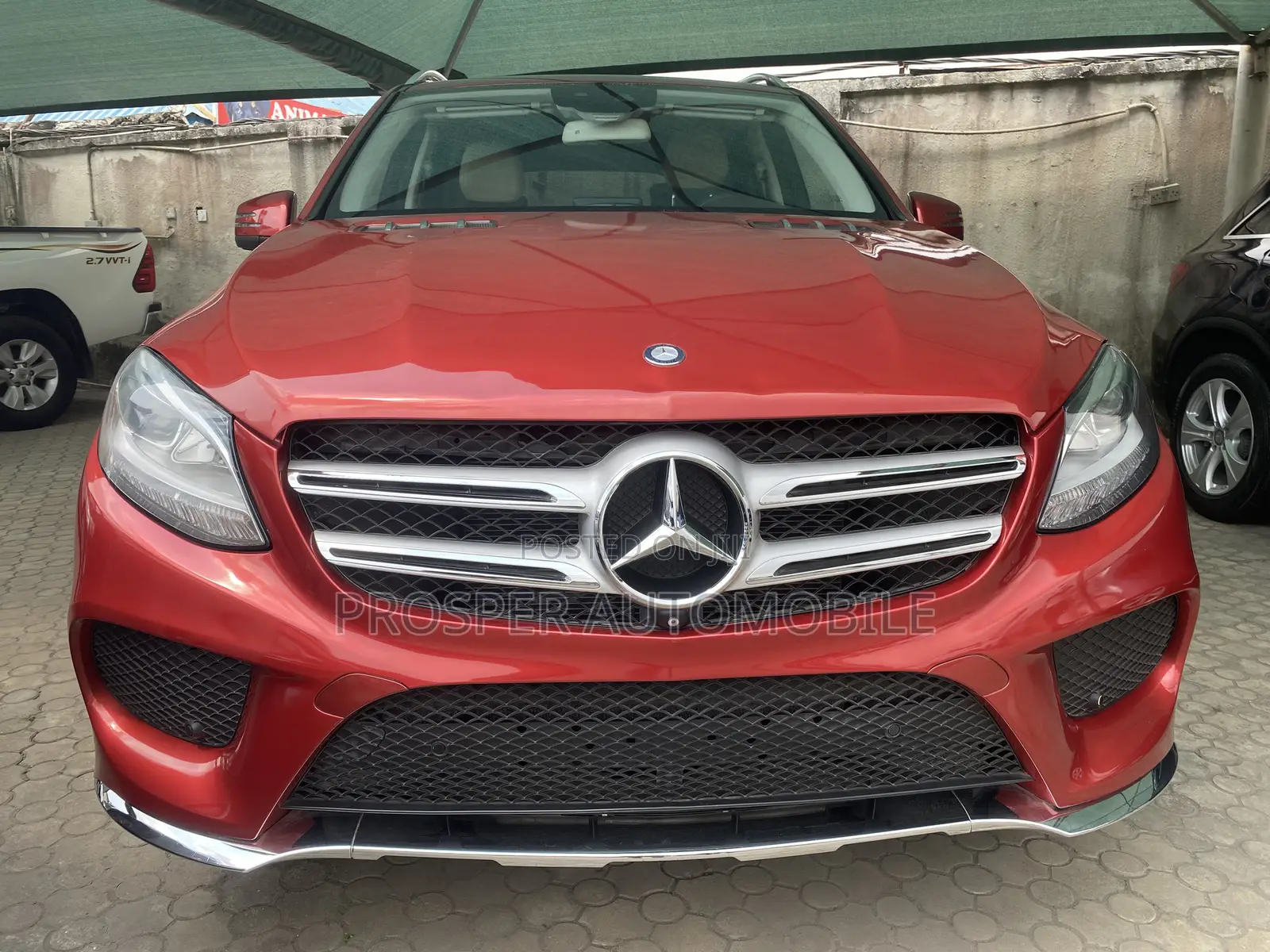 Mercedes-Benz GLE-Class GLE 320 4MATIC 2016 Red