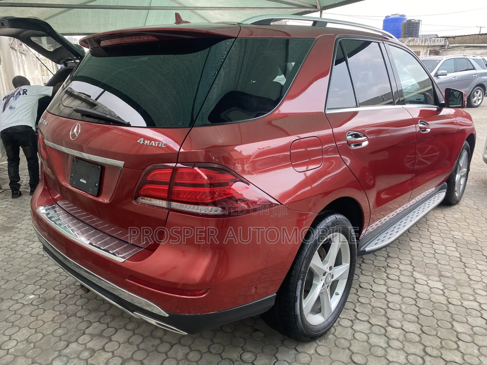 Mercedes-Benz GLE-Class GLE 320 4MATIC 2016 Red