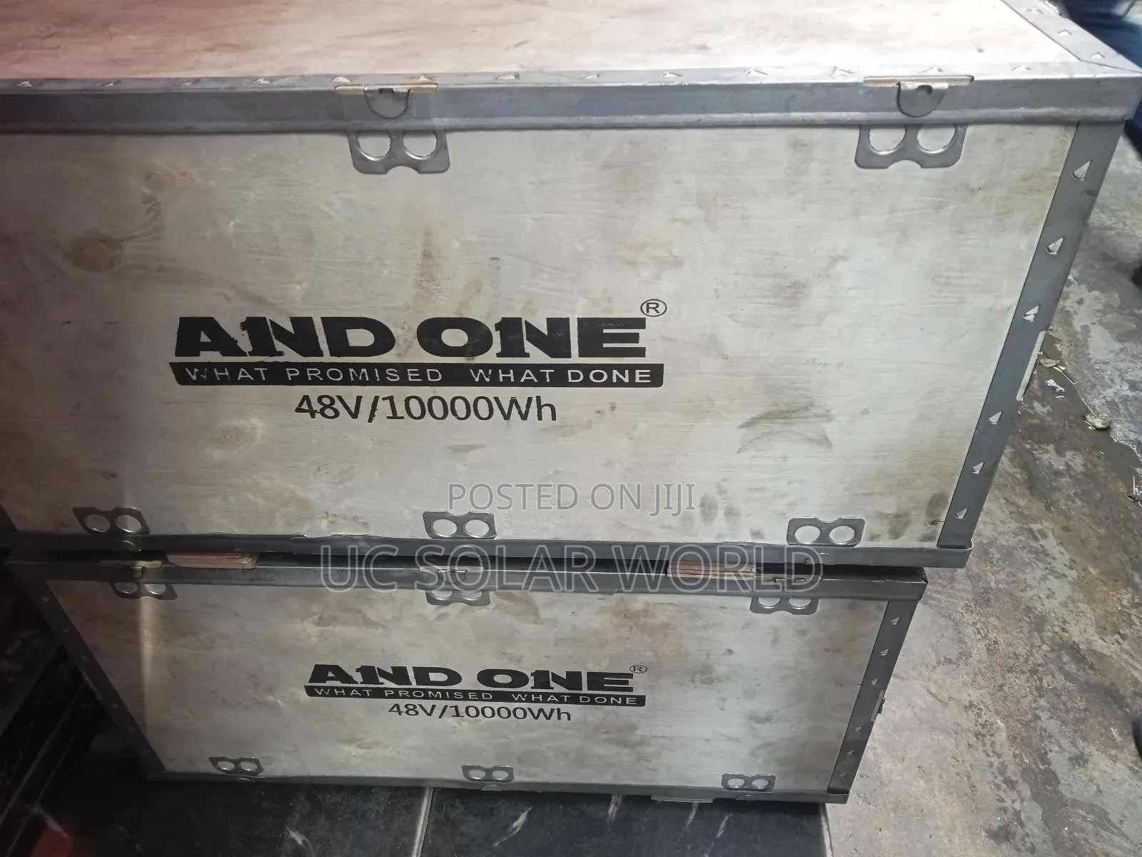 And One 10kwh 48v Ion Lithium Battery