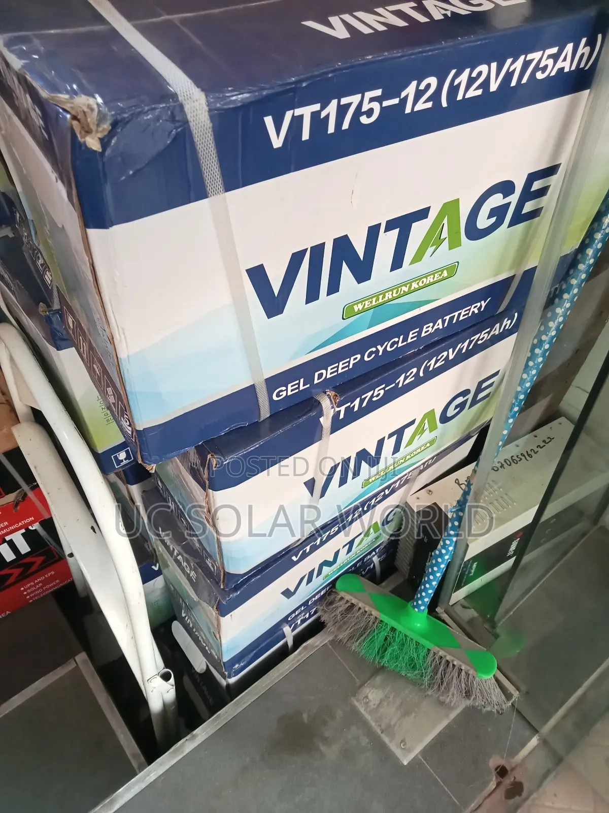 Vintage 175ah Deep Cycle Battery