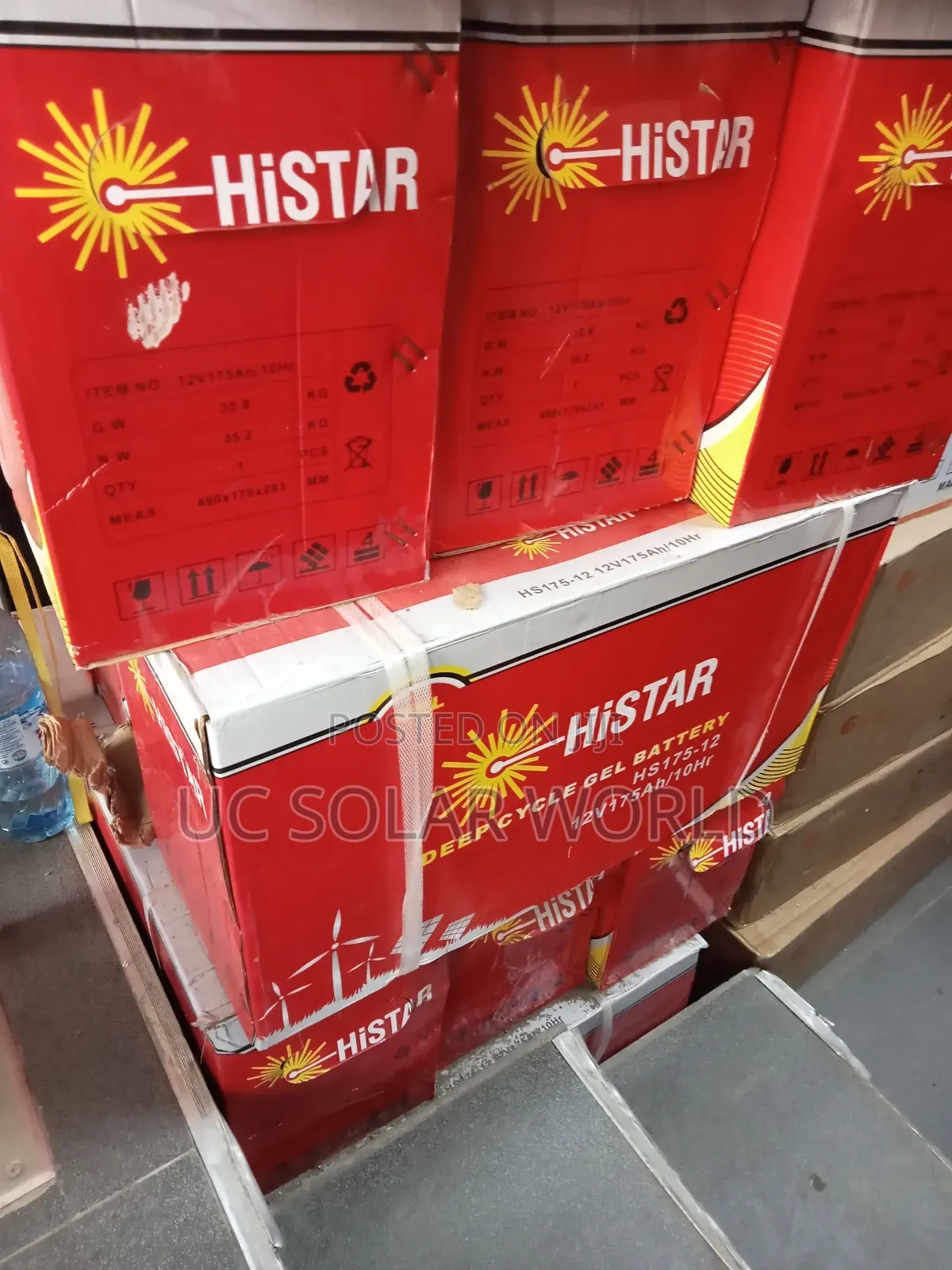 HI STAR 175ah 12v Deep Cycle Battery