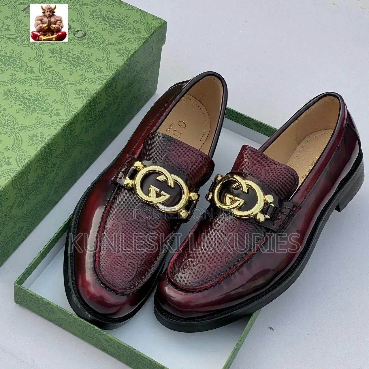 Original Gucci Luxury Loafers Shoes for Men