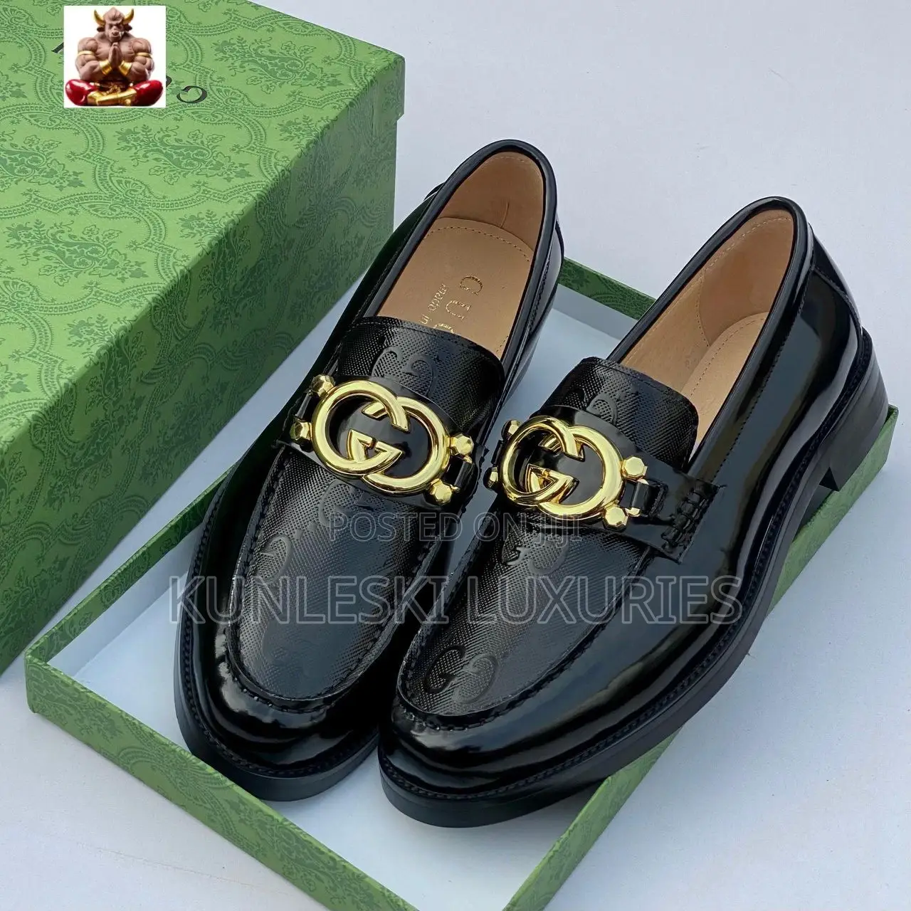 Original Gucci Luxury Loafers Shoes for Men