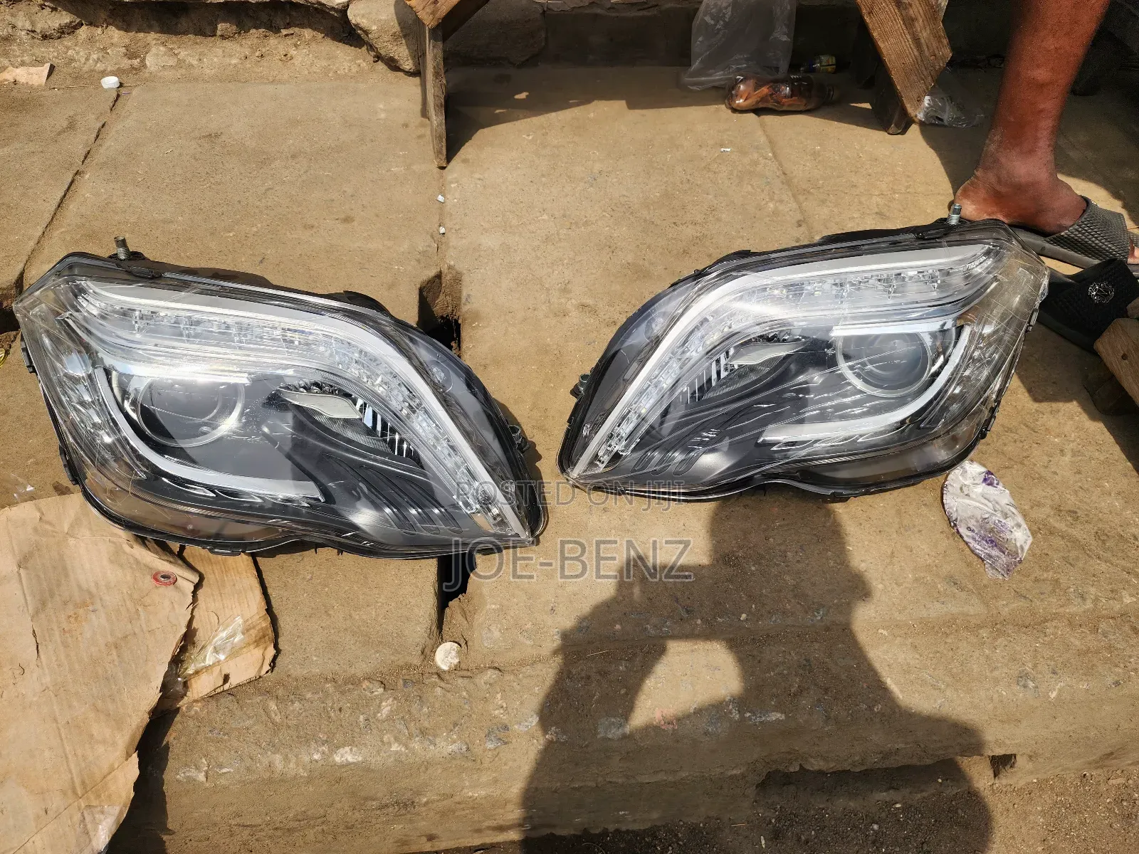 Glk350 2013 Led Set of Brand New Headlight