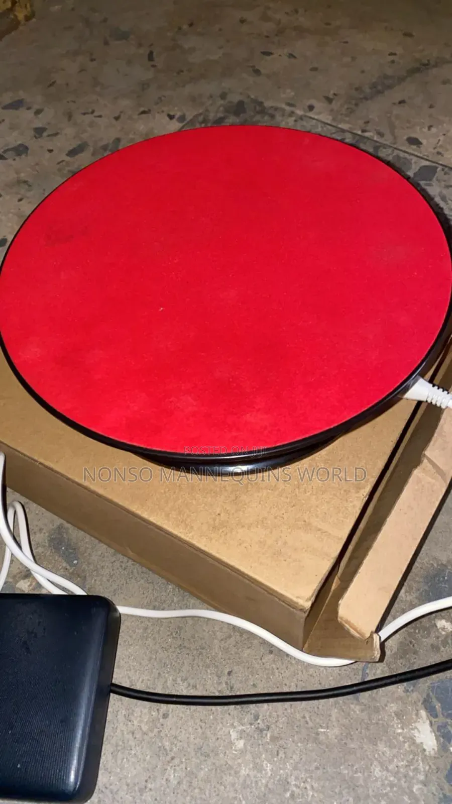 Red/Black 3kg 9cm Rotator