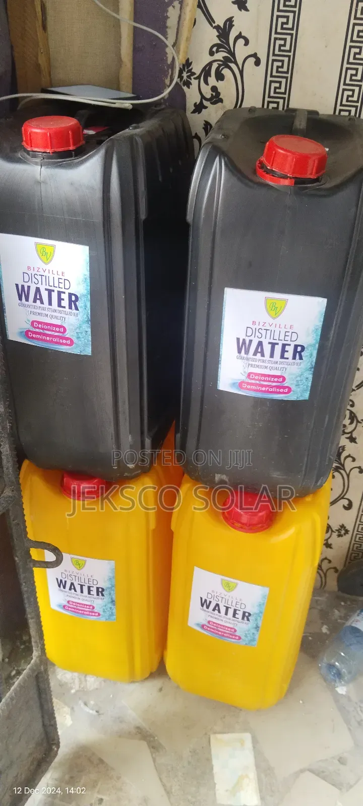 Solar Distilled Water for Tubular Batteries.