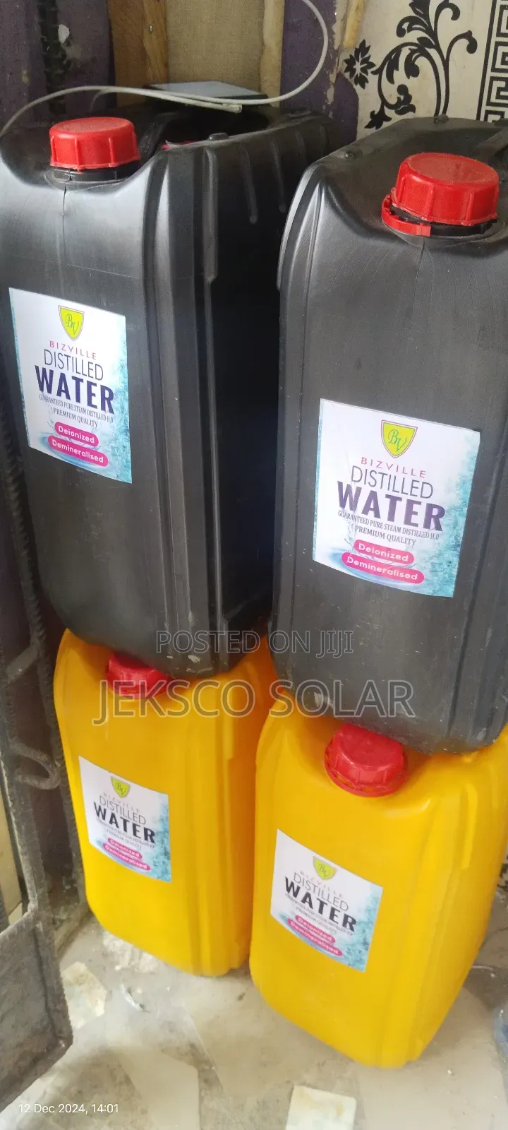 Solar Distilled Water for Tubular Batteries.