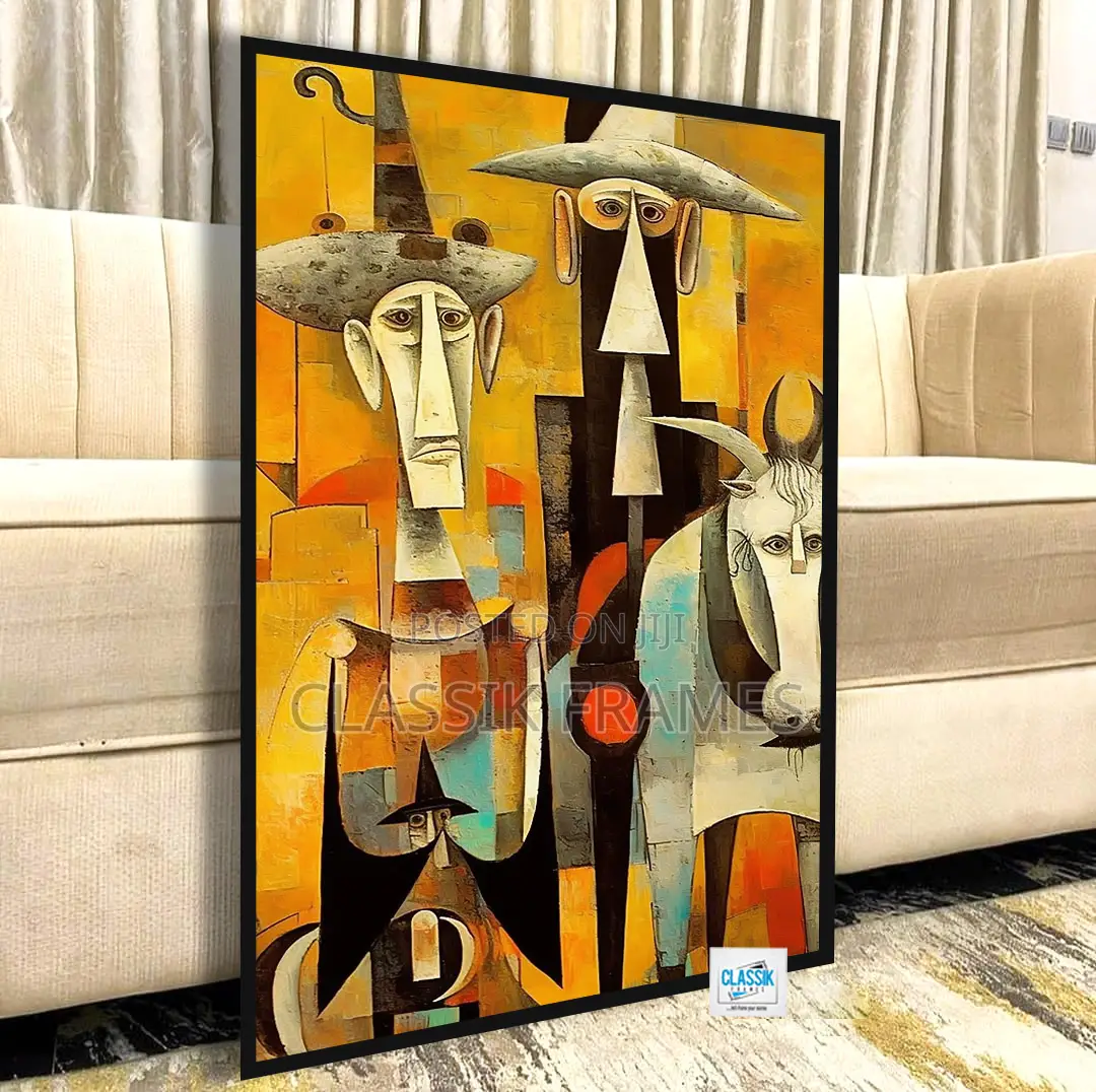 Hd Canvas Framed Skytouch Digi Painting Wallart