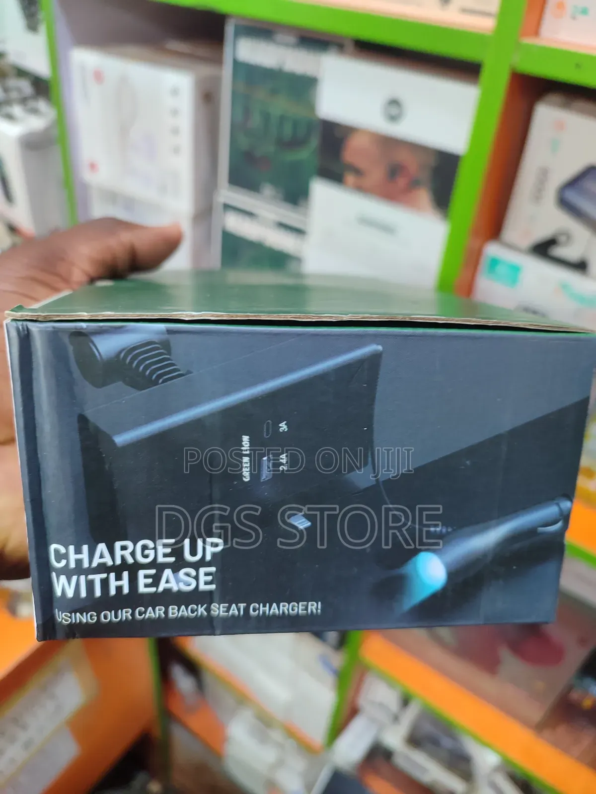 Green Lion Backseat Car Charger 65w