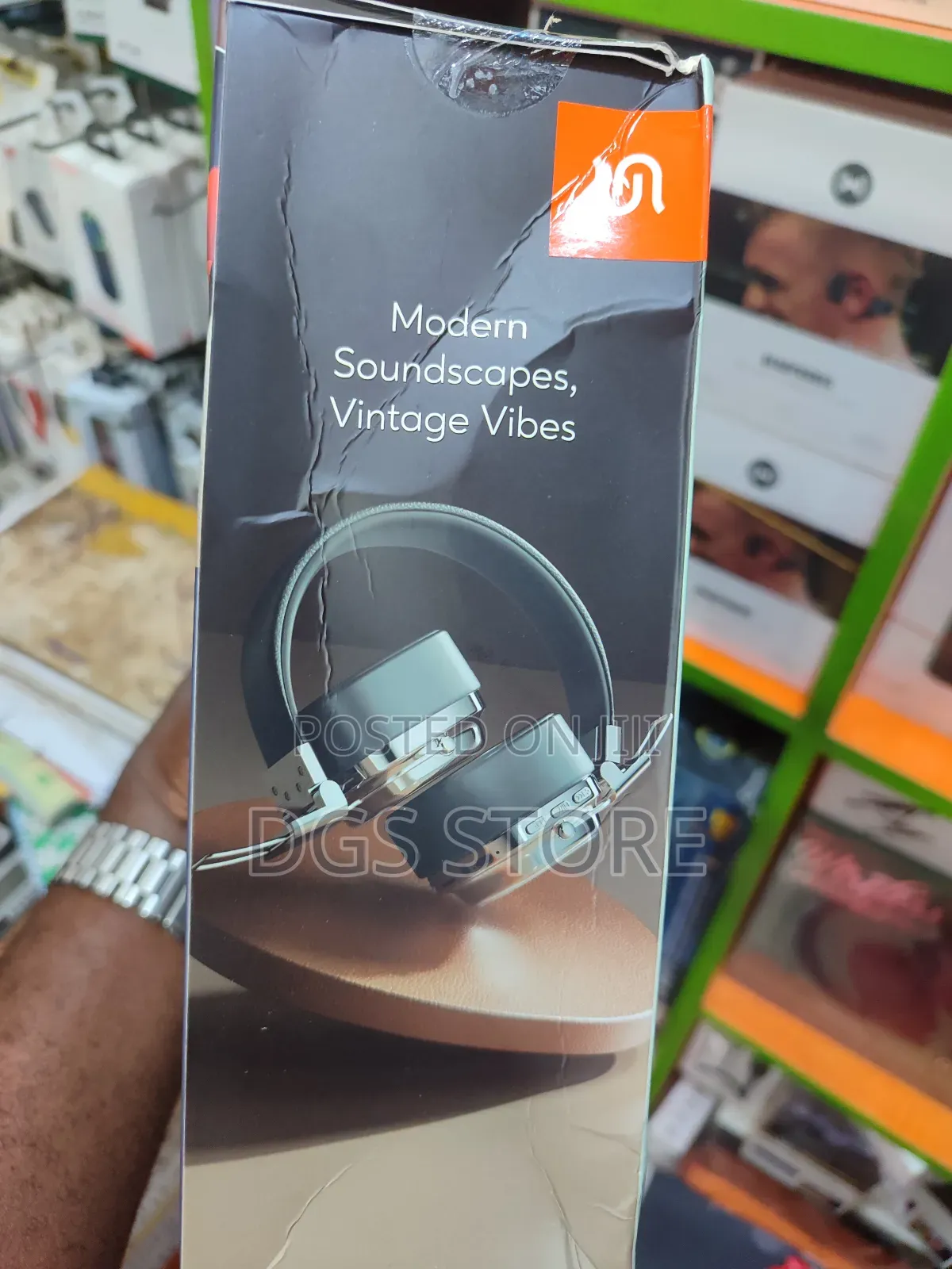 Porodo Soundtec Vintage Bluetooth Headphone