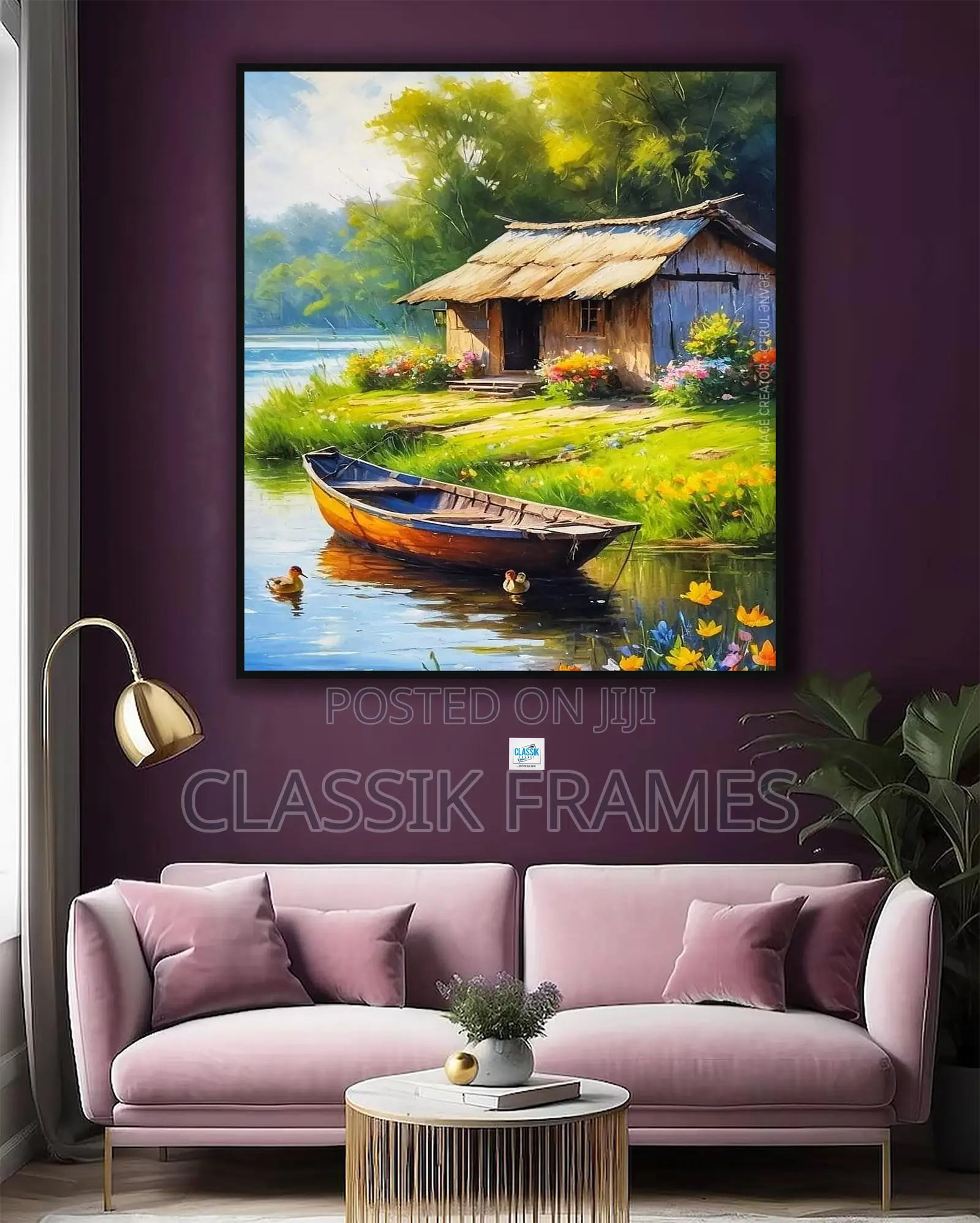 Hd Framed Love Symbol Craft Digi Painting Wall Art