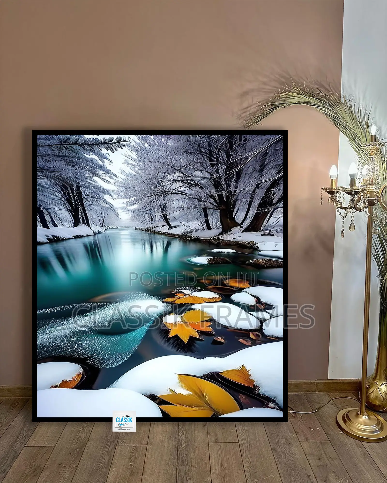 Hd Framed Acrylic Abstract Digi Painting Wallart