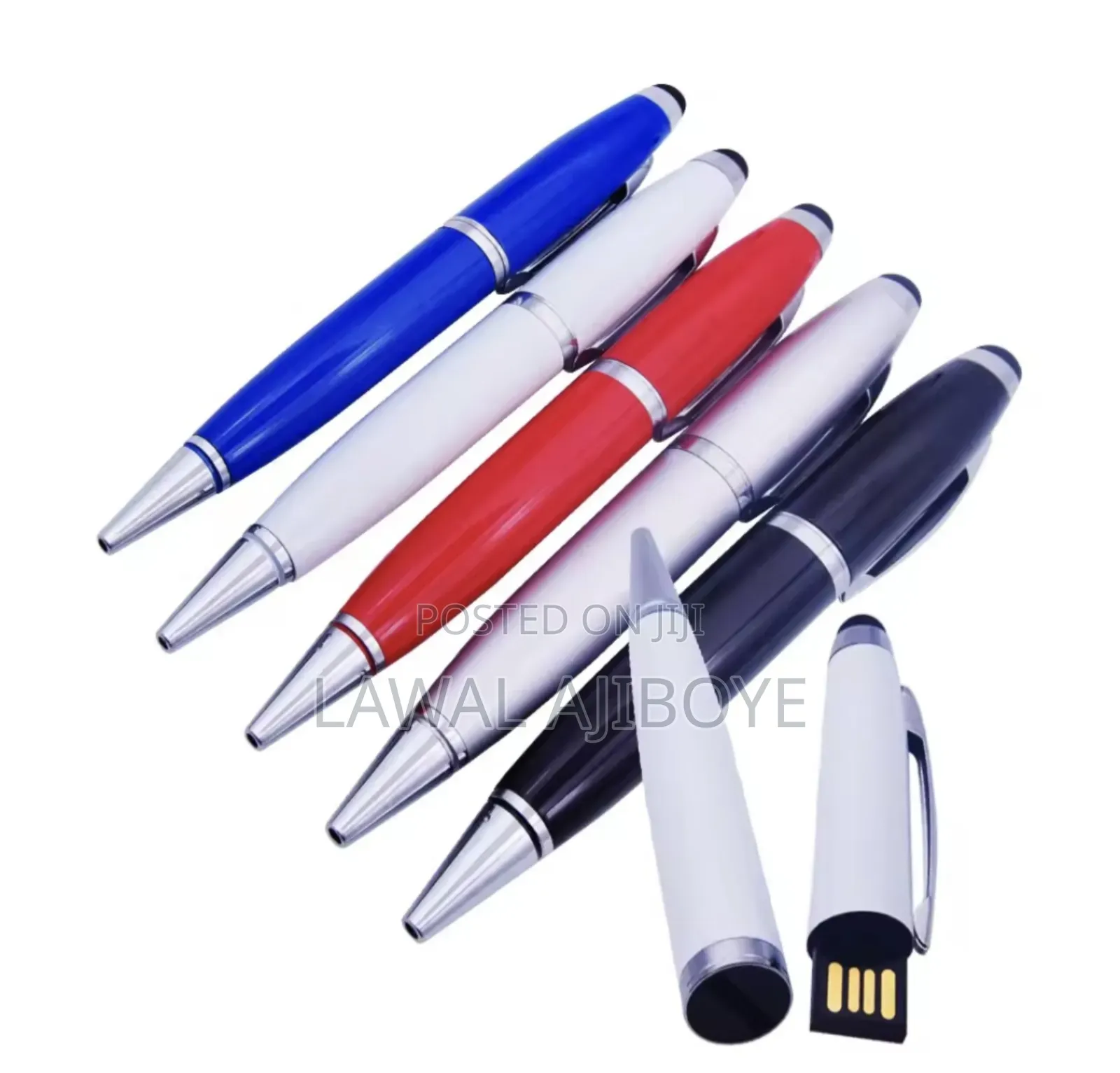 USB Flash Drive 2.0 64gb Metal Pen Colorful Writing Pen Stic