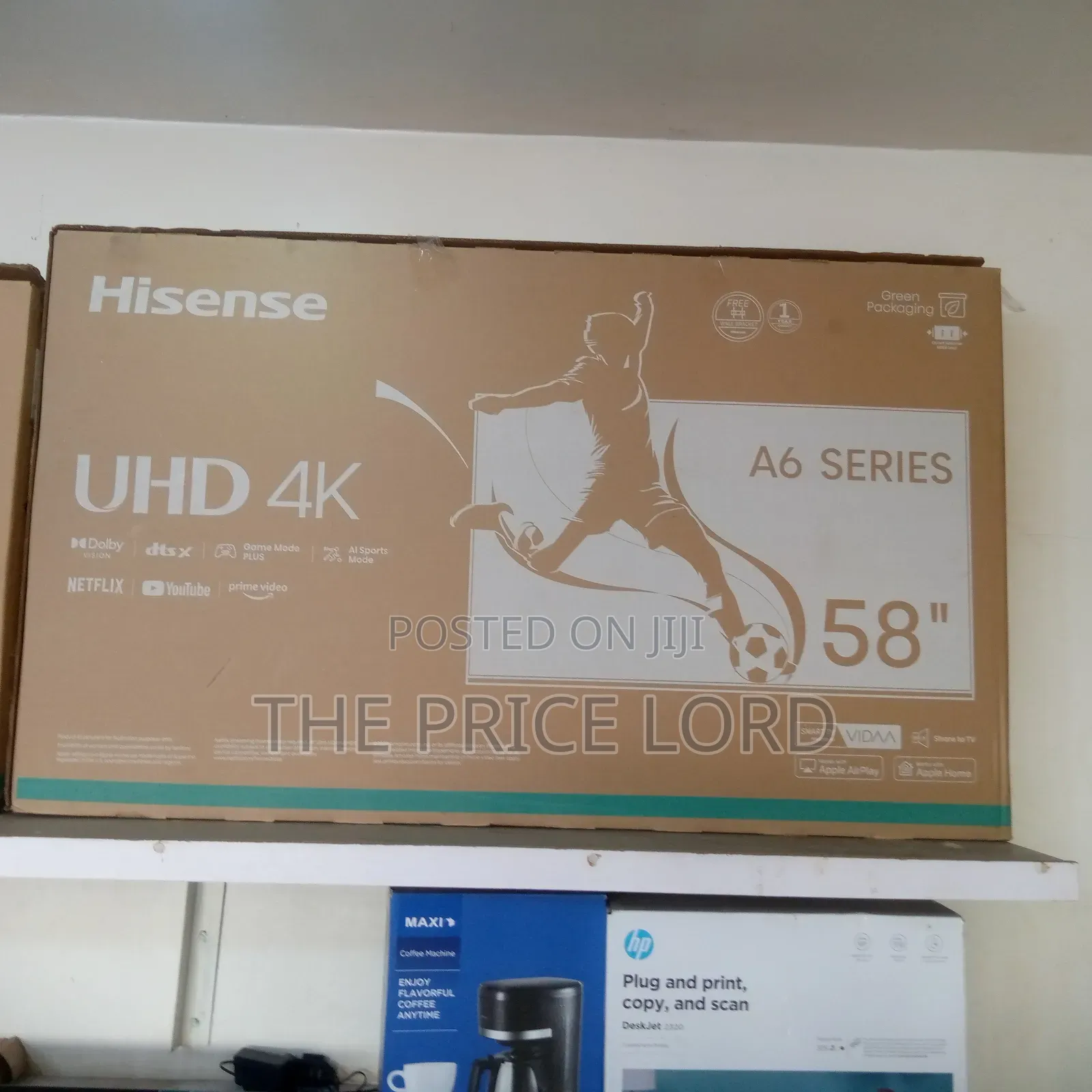Hisense 58 Smart TV A6n