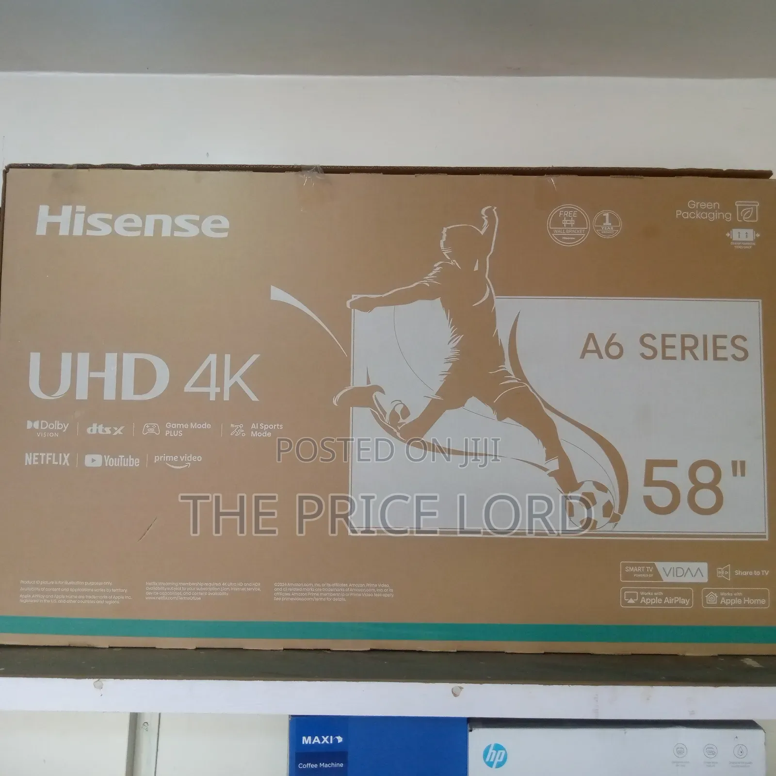 Hisense 58 Smart TV A6n