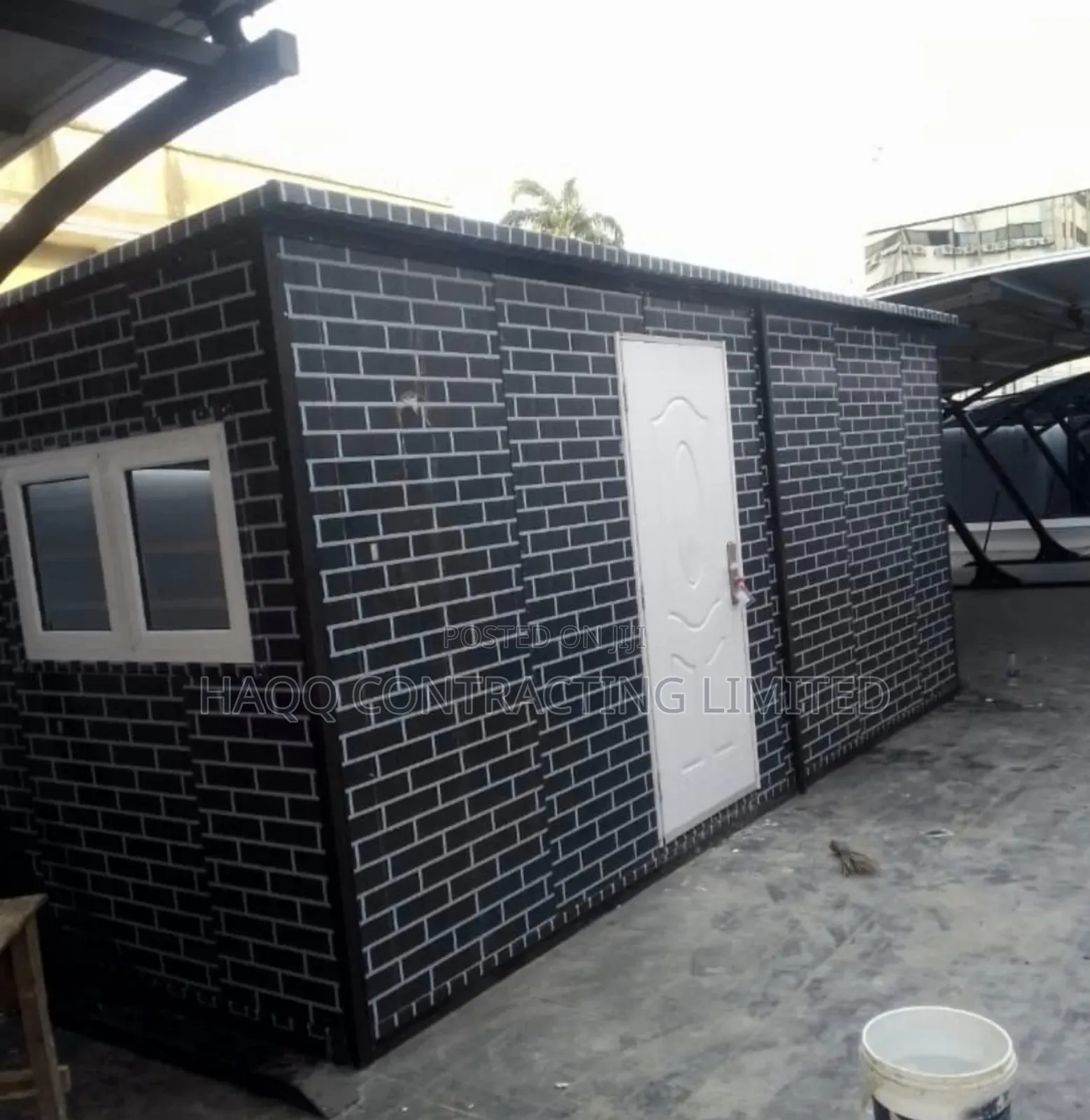 Mild Steel Prefabricated Portacabin Office
