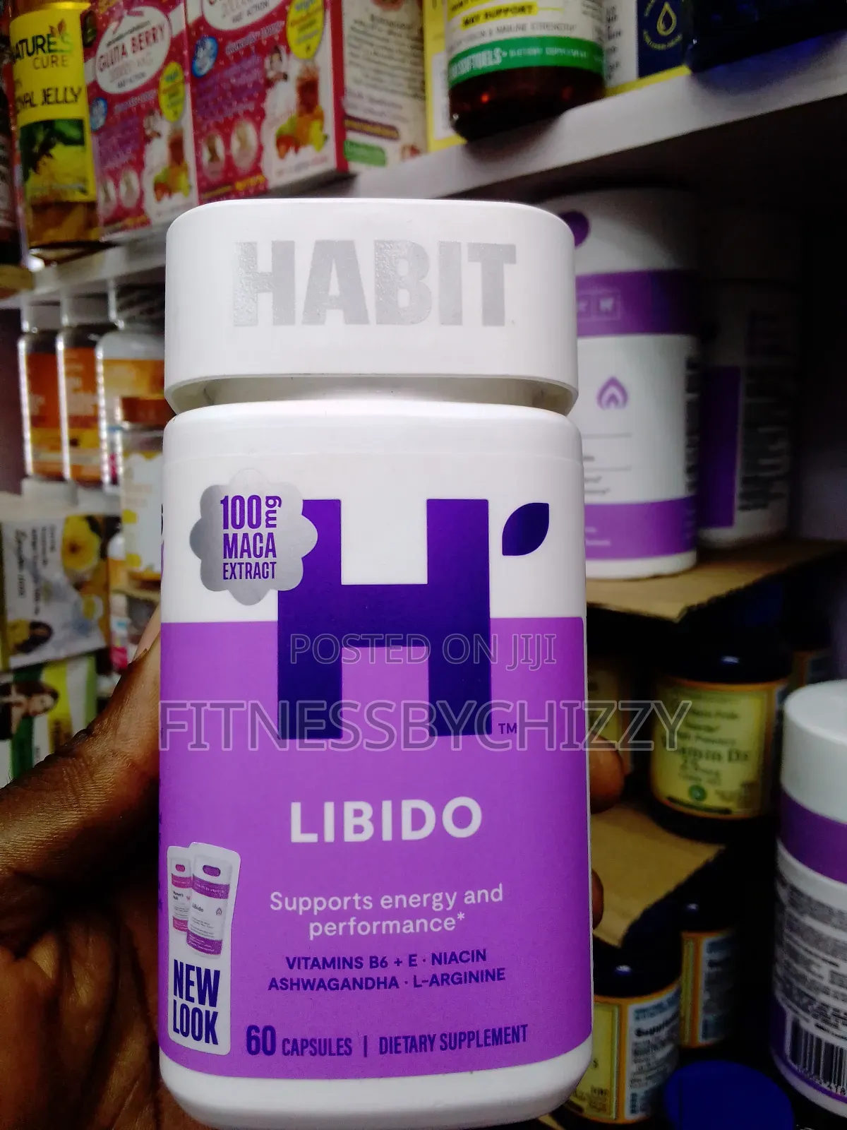 Health by Habit Libido X 60 Capsules