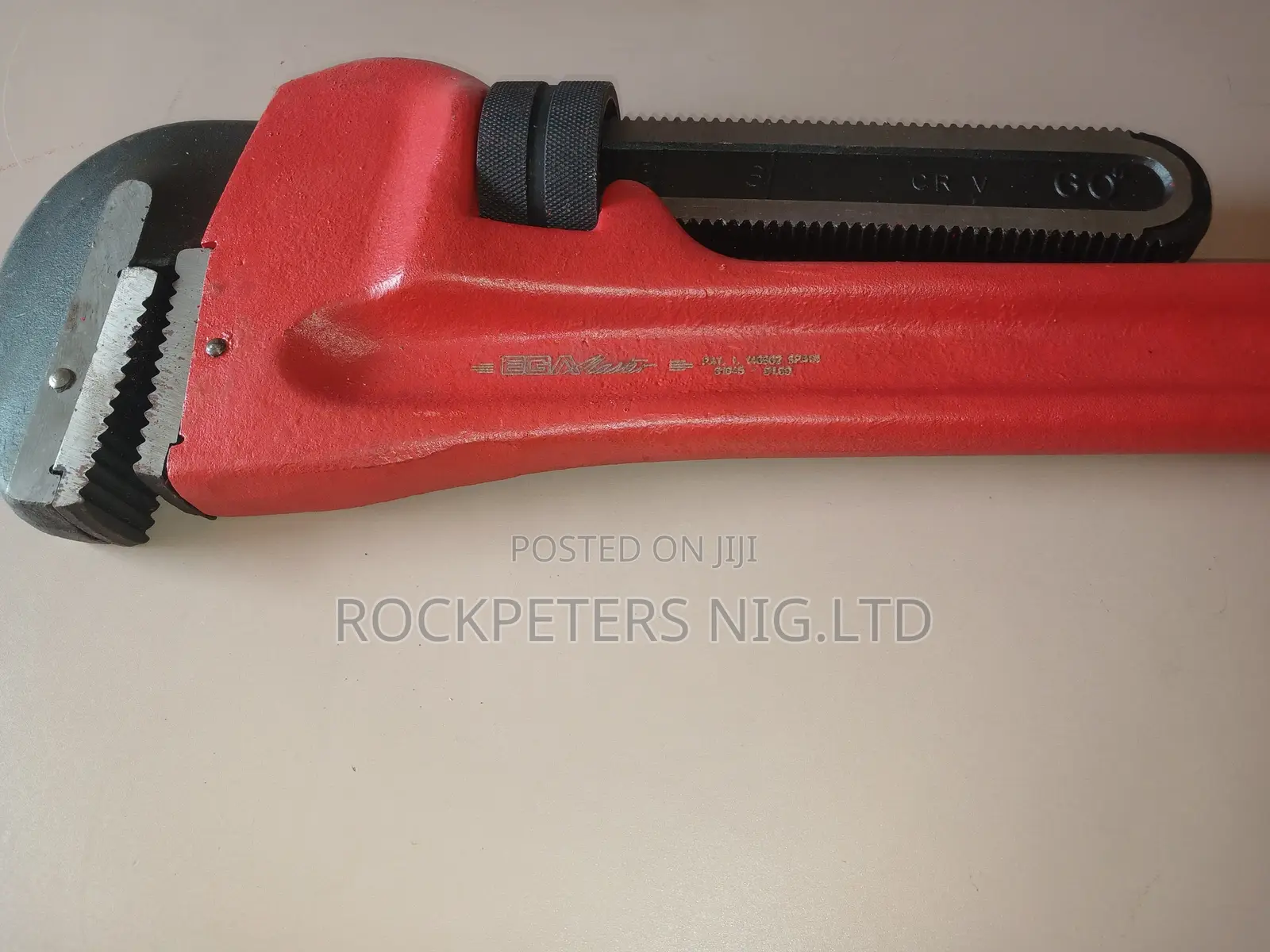 Ega Master 61045 - Heavy Duty Pipe Wrench 60"