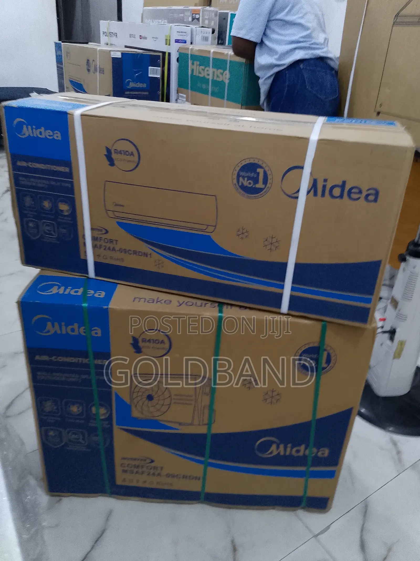 Midea 1hp Turbo-Charged Dual Inverter Unit AC