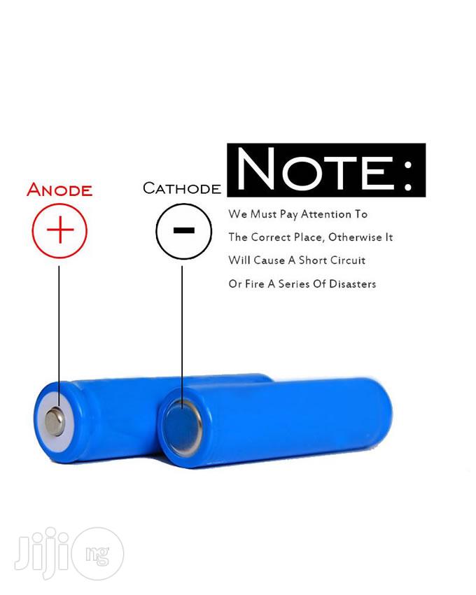2pcs Rechargeable Li-ion Battery 18650 3.7V 1200mah