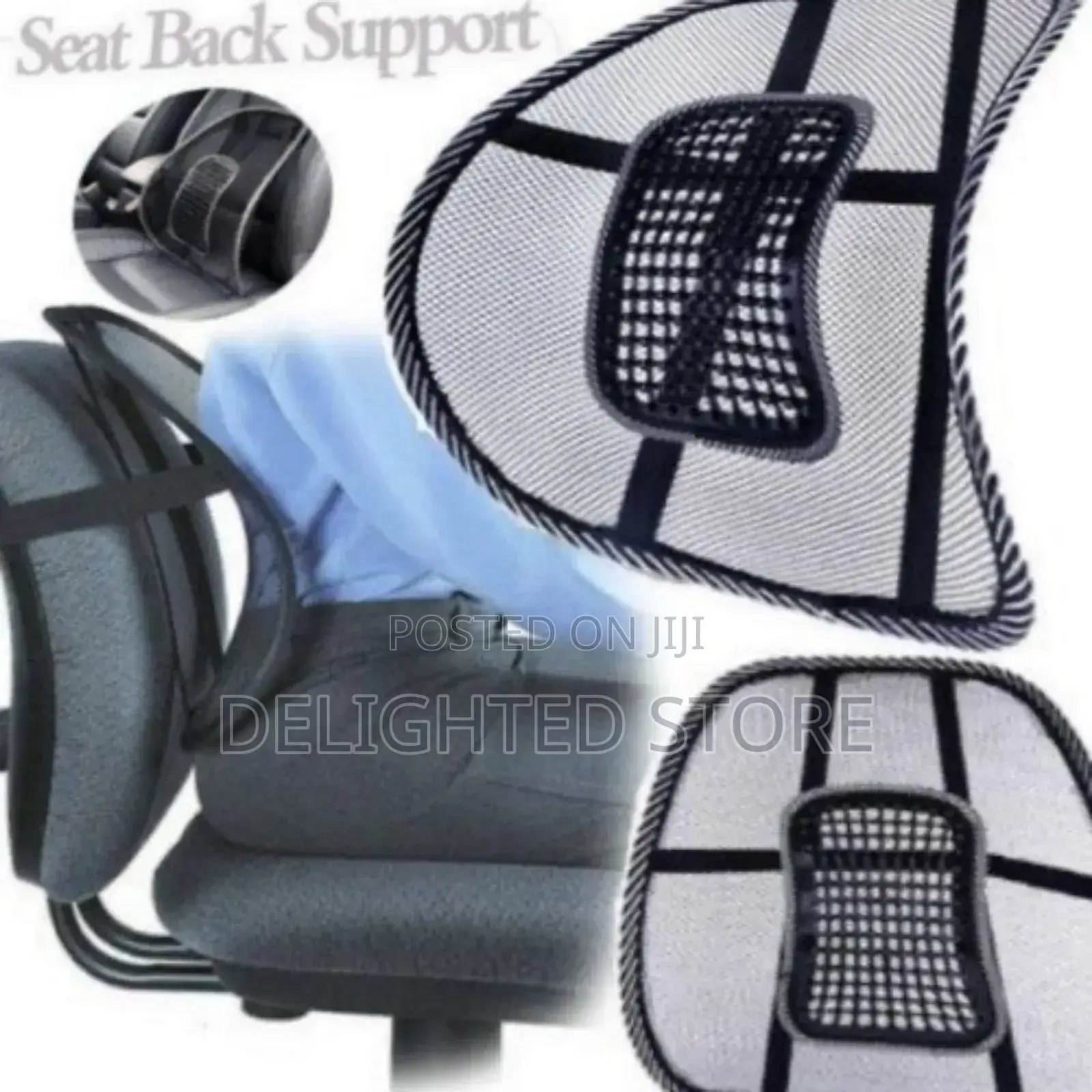 Chair Car Seat Lumbar Back Support Mesh
