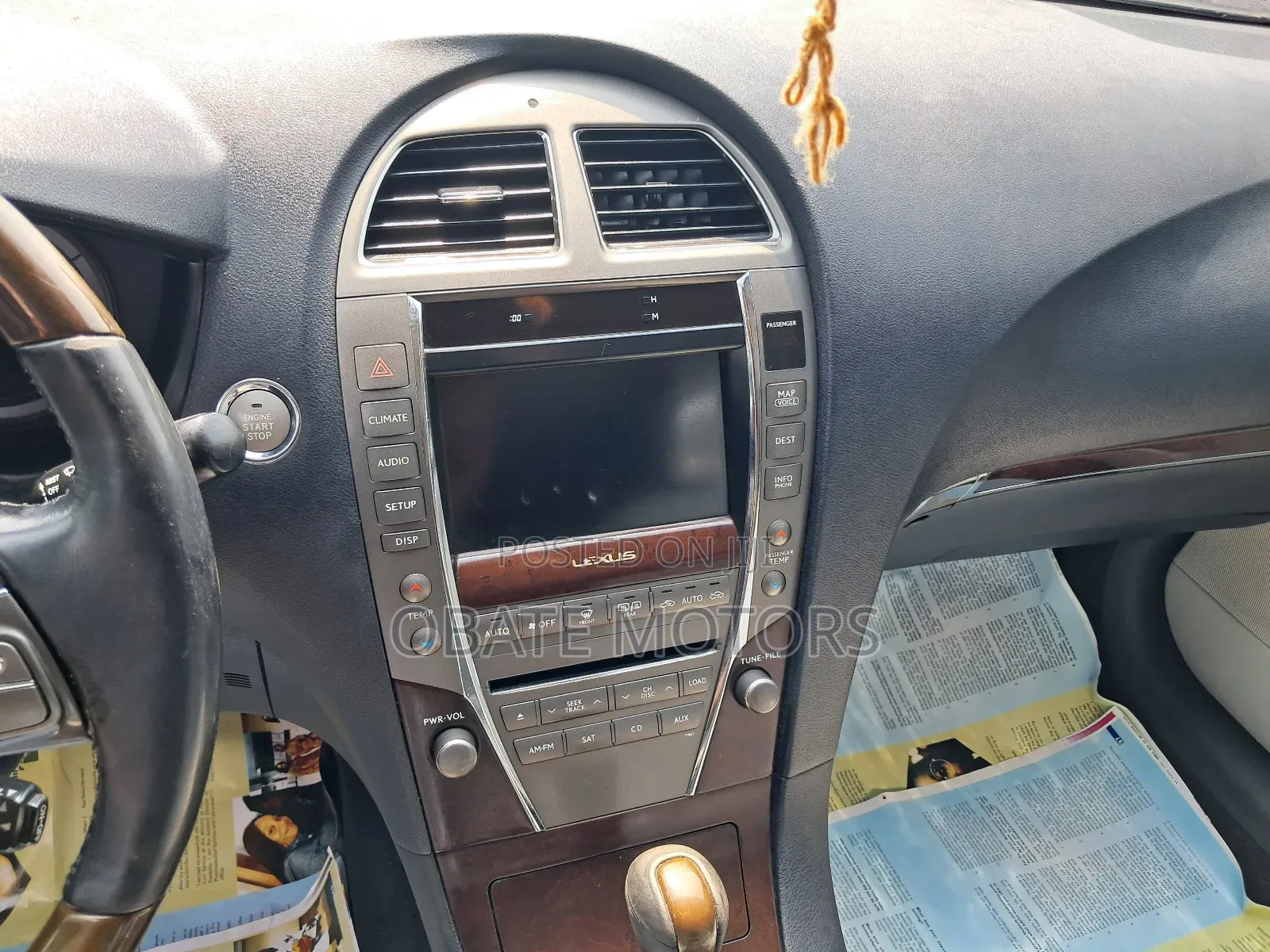 Lexus ES 350 2012 Black